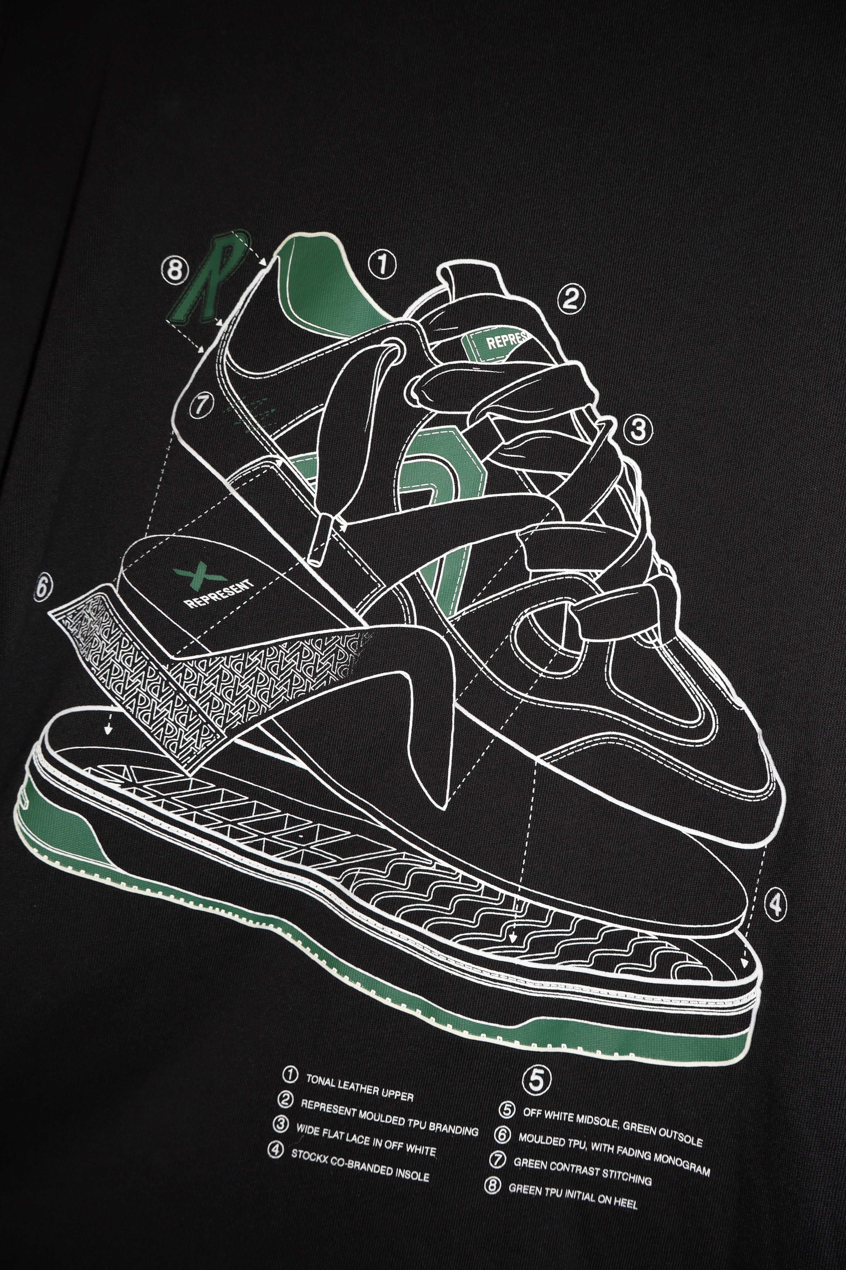 Limited edition sneaker assembly t-shirt