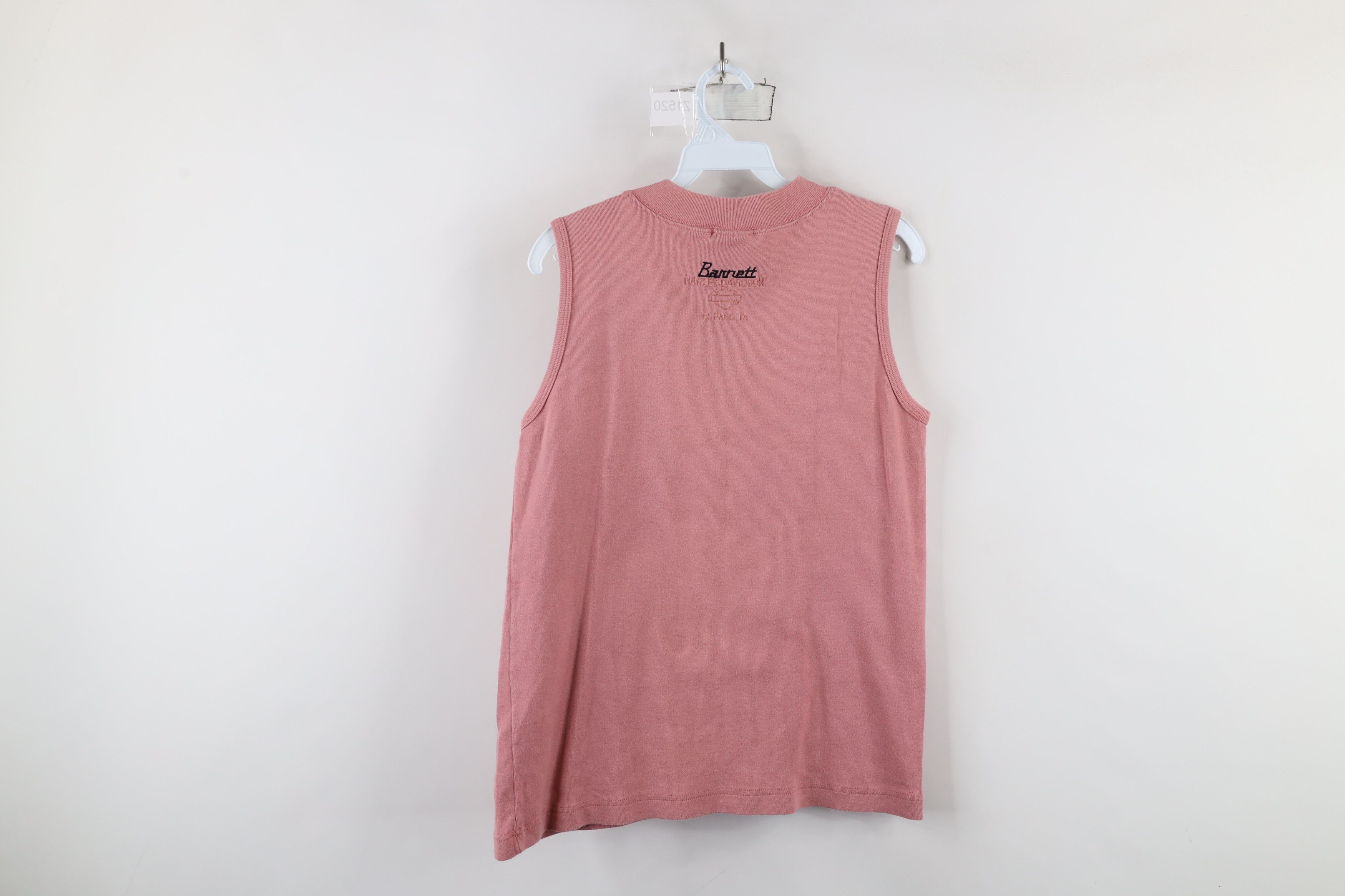 Harley Davidson × Vintage Vintage 90s Harley Davidson Sleeveless Ribbed T-Shirt USA Size XL / US 12-14 / IT 48-50 - 11 Thumbnail