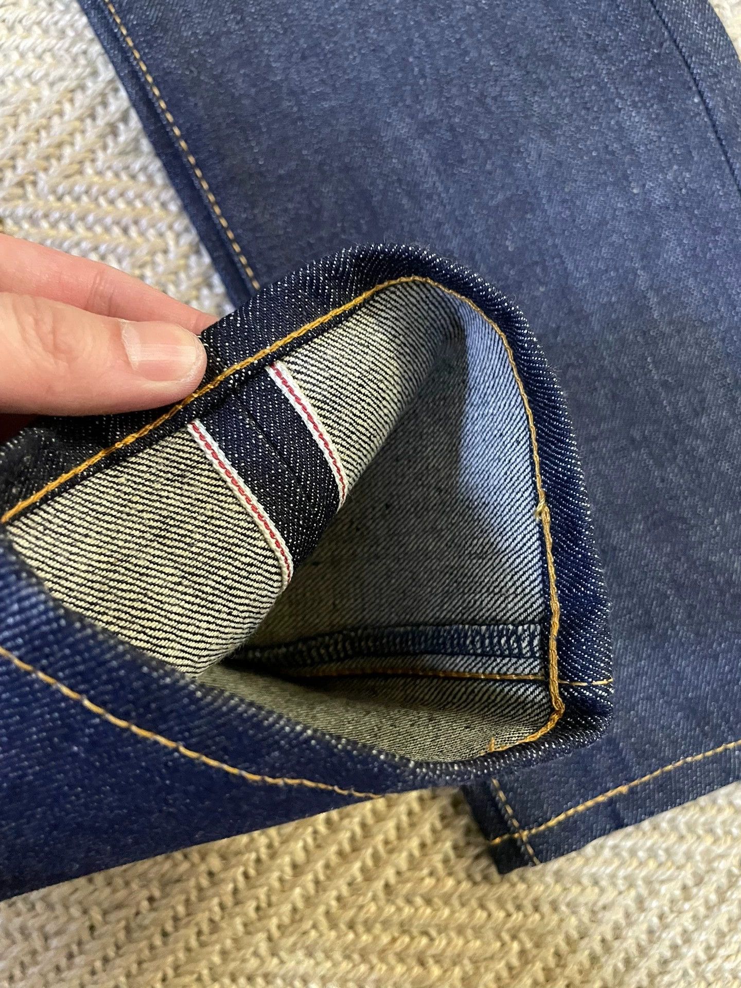 Vanquish VANQUISH & FRAGMENT Orange Flash Raw Denim Jeans W30 New Size US 30 / EU 46 - 6 Thumbnail