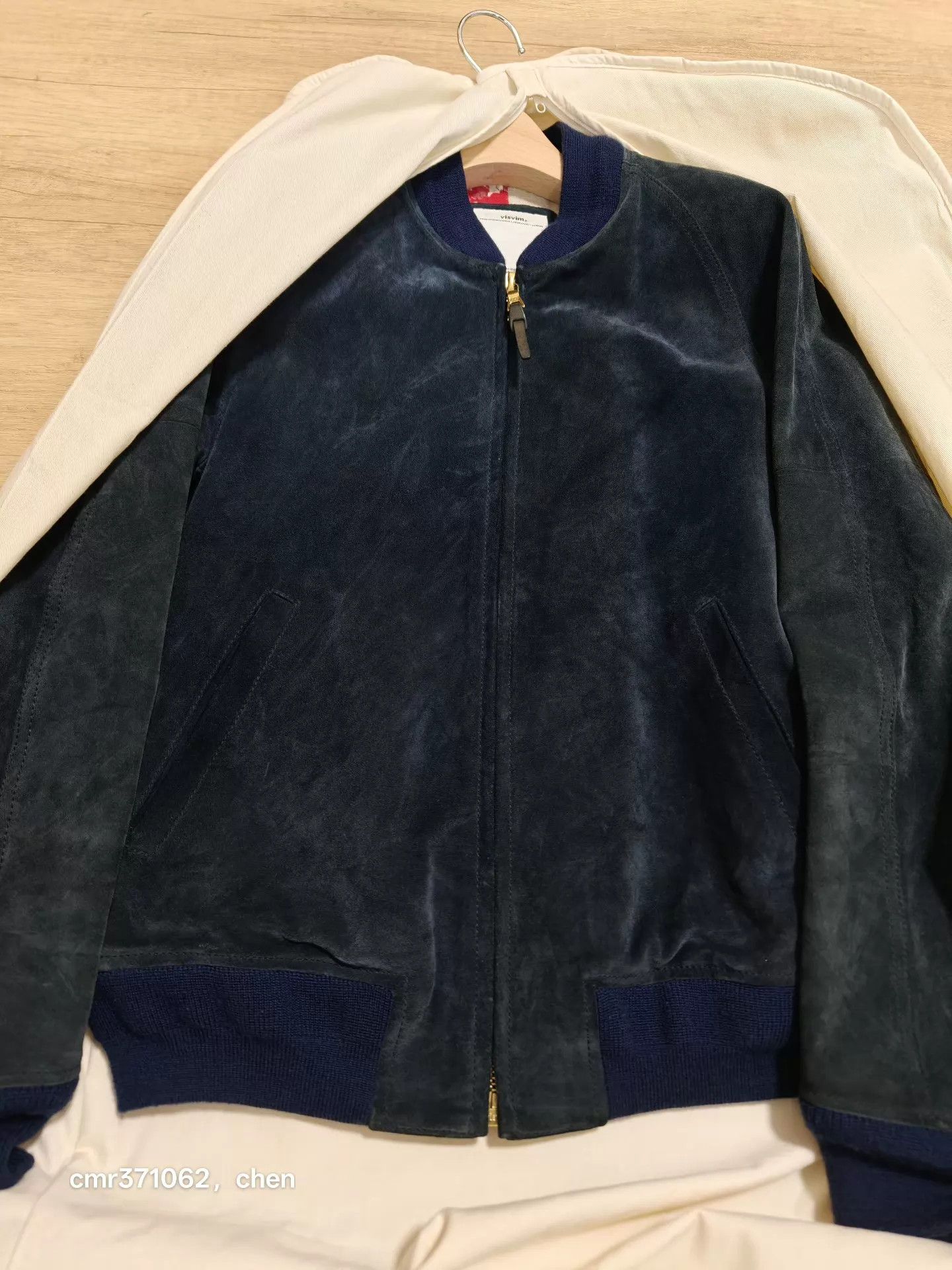 Visvim visvim 14AW Varsity Jacket Navy 1 (95 New, Slim) Size US S / EU 44-46 / 1 - 8 Thumbnail