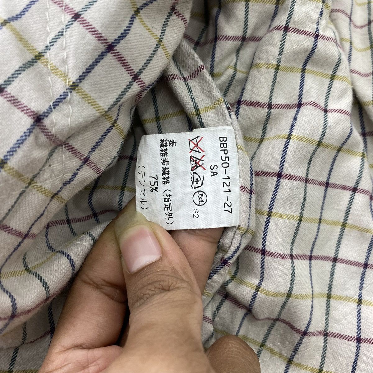 Burberry Vintage Burberrys London Plaid Parka Canvas Jacket Luxury Size US M / EU 48-50 / 2 - 19 Thumbnail