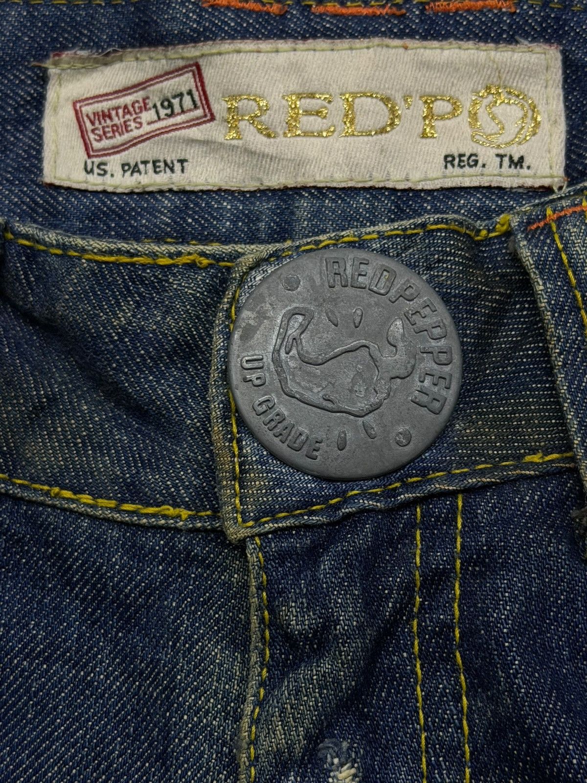 Japanese Brand Vintage Y2K REDPEPPER Vintage Series 1971 | Bell Bottom W31 Size US 31 - 10 Thumbnail