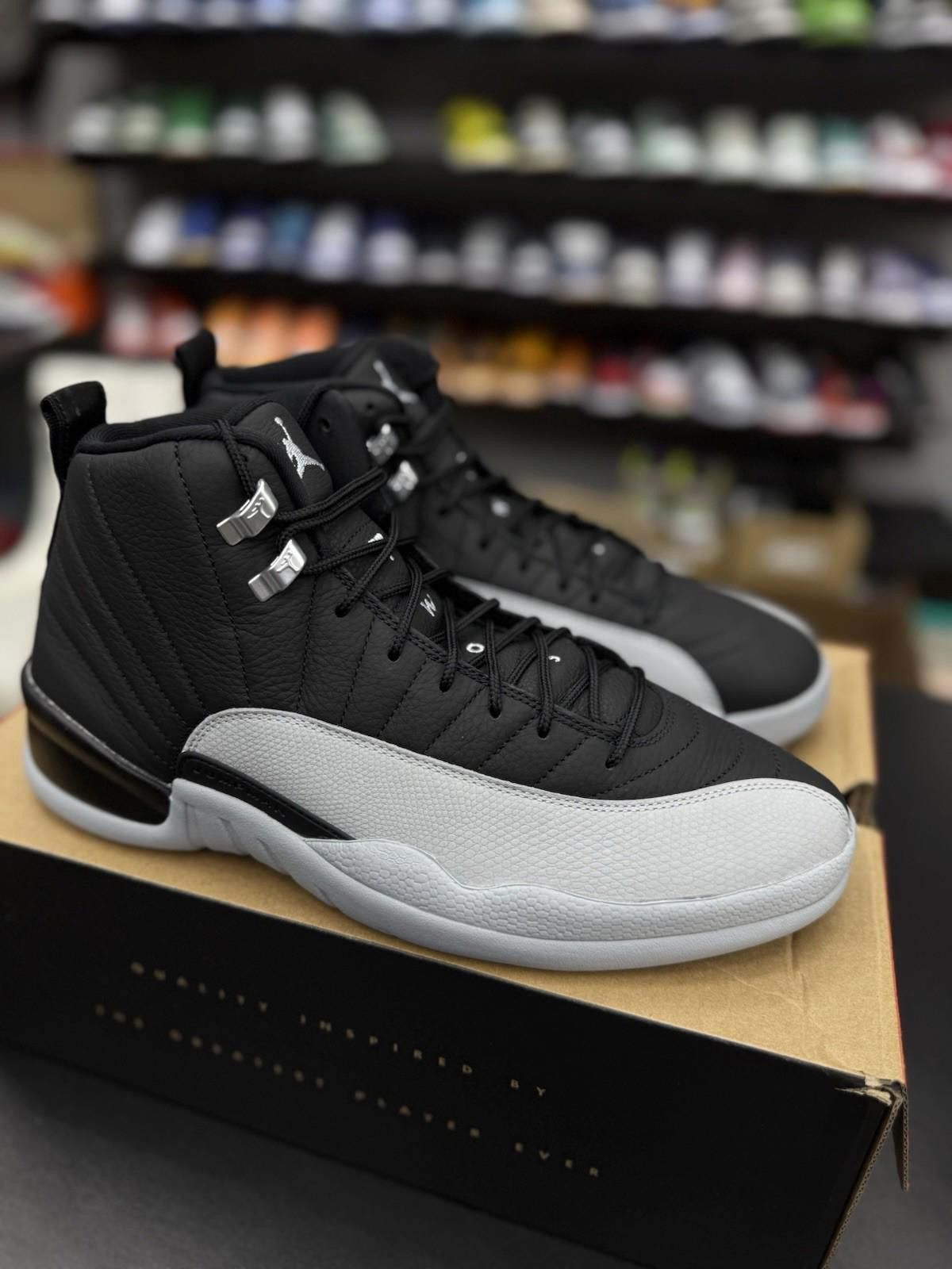 Nike Nike Air Jordan 12 Retro Shoes Barons CT8013-010 Size 12 Size US 12 / EU 45 - 4 Thumbnail