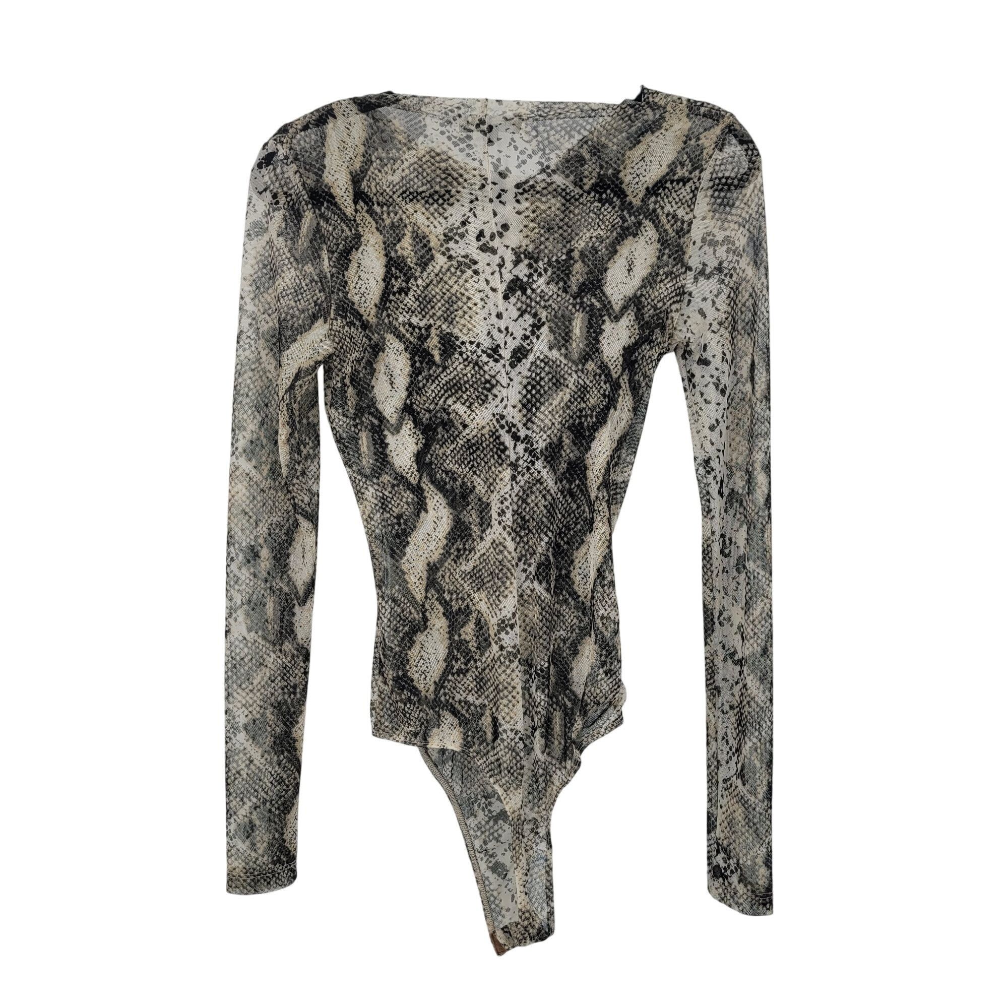 Designer JLuxlabel Snake Long Sleeve Wrap Bodysuit Leggings Set Sz M Size M / US 6-8 / IT 42-44 - 16 Thumbnail
