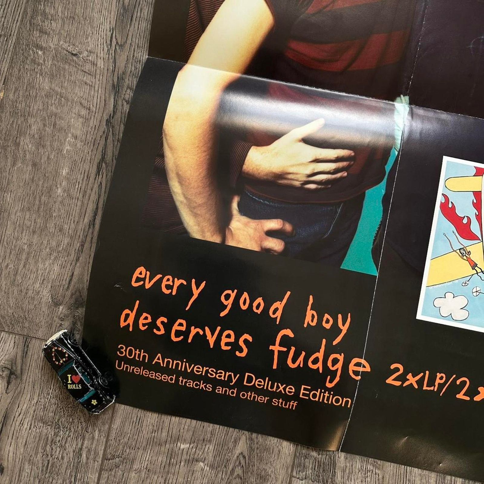 Vintage Mudhoney Every Good Boy Deserves Fudge Record Poster Print Size ONE SIZE - 3 Thumbnail