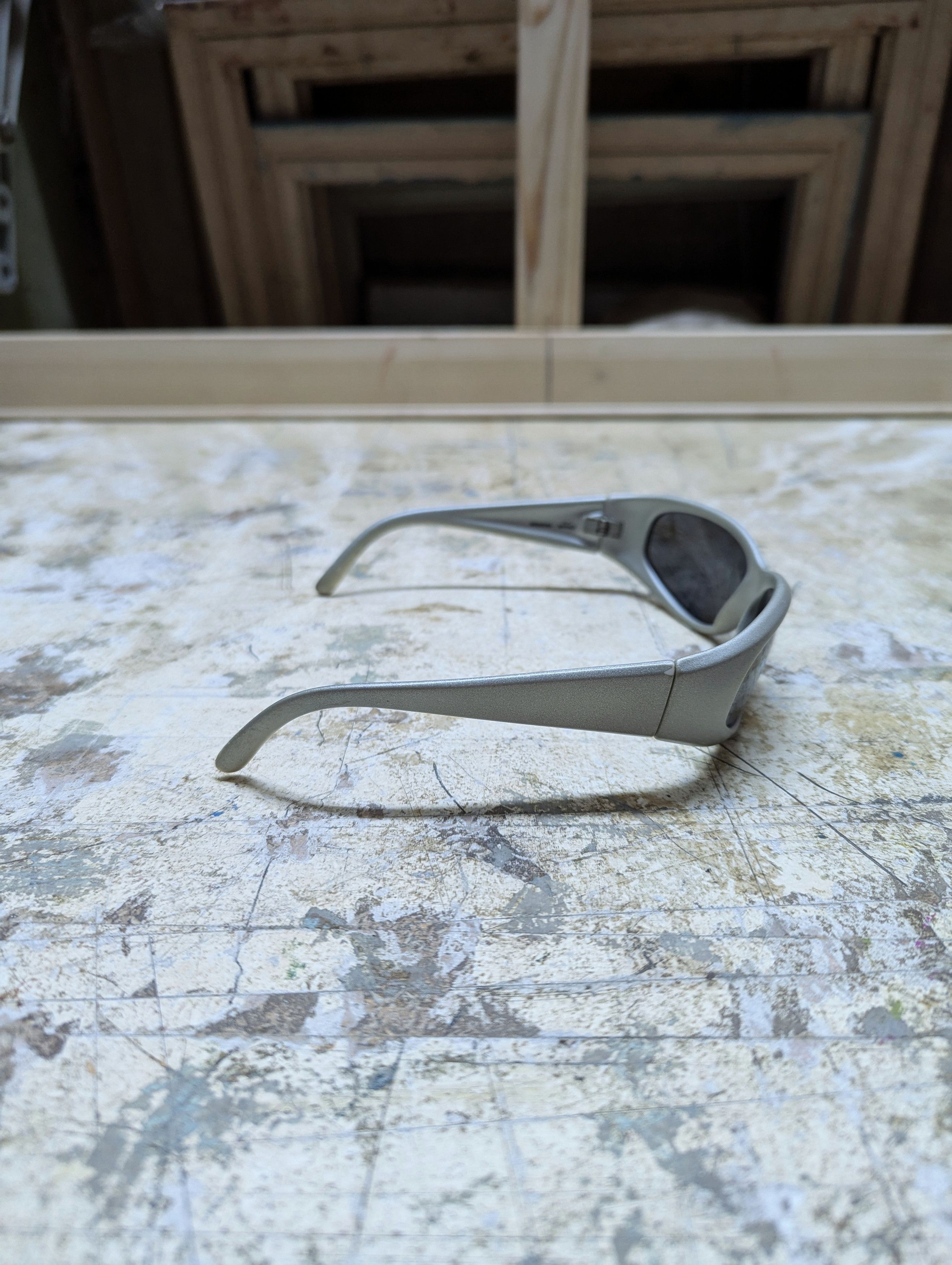 Vintage 00s Siemens Wind Silver Sunglasses Size ONE SIZE - 3 Thumbnail