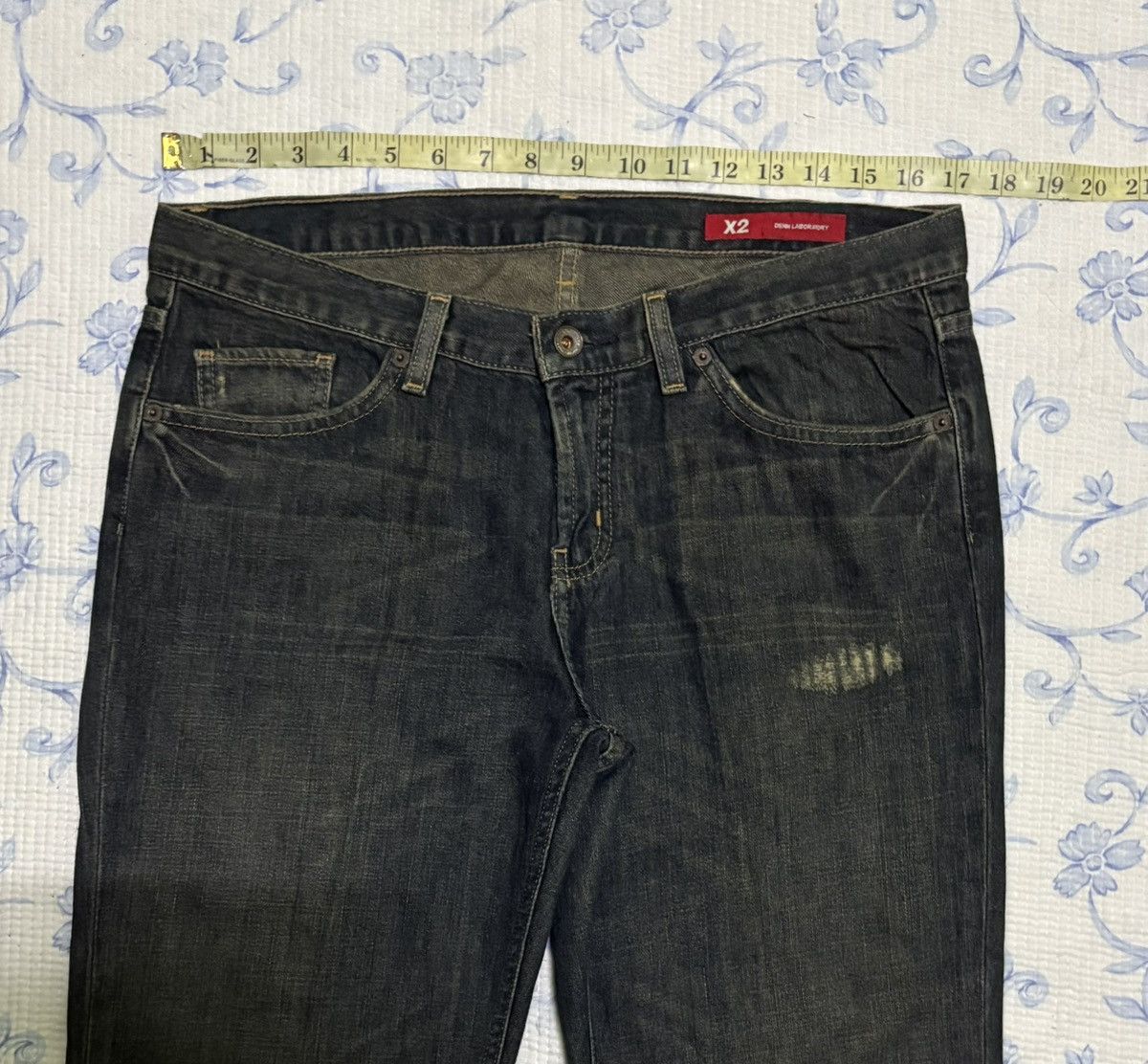 X2 X2 Denim Laboratory Streetwear Flared Denim Size US 34 / EU 50 - 2 Thumbnail