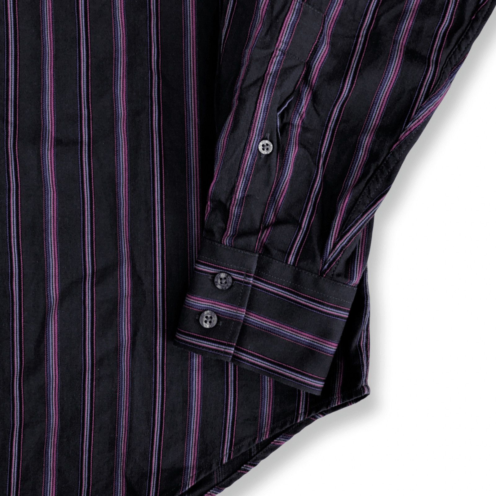 Vintage × Yves Saint Laurent YSL Shirt Striped Logo Size US M / EU 48-50 / 2 - 5 Thumbnail