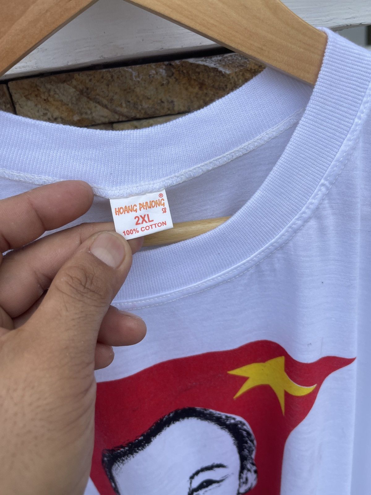 Vintage Rare🔥Vintage 90s Dictator President Vietnam Ho Chi Minh Size US XL / EU 56 / 4 - 4 Thumbnail