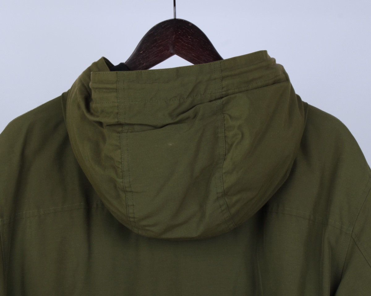Vintage ONE TRUE SAXON Down Feather Green Khaki Parka Jacket Size US M / EU 48-50 / 2 - 10 Thumbnail