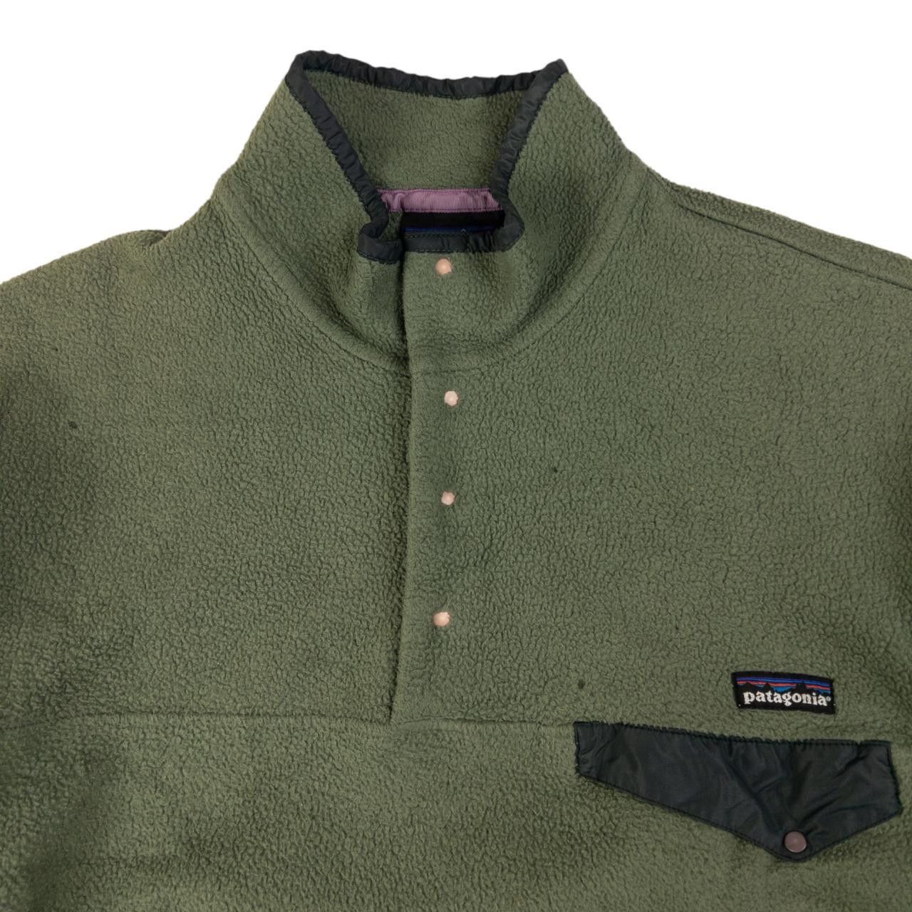 Patagonia Vintage Patagonia Snap T Button Fleece Sweatshirt Size L Size US L / EU 52-54 / 3 - 3 Thumbnail