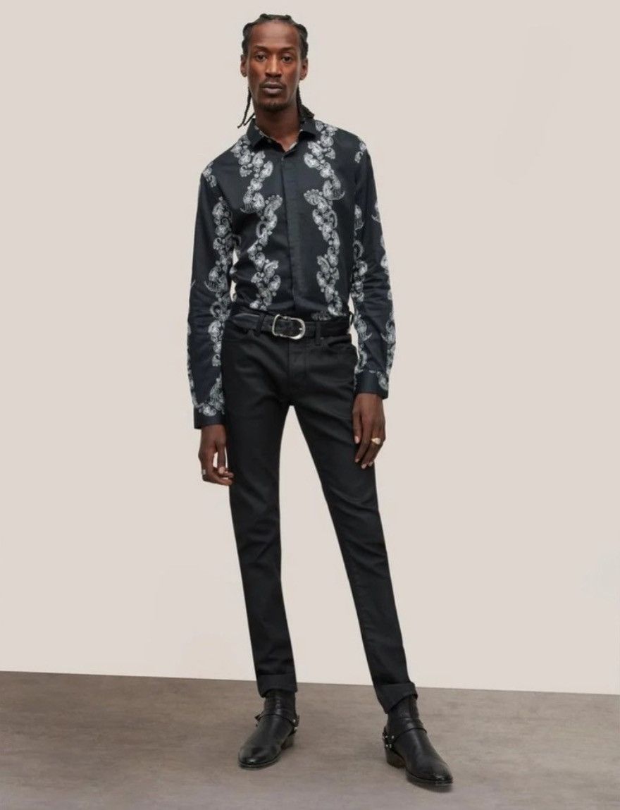 John Varvatos Rodney Exploded Paisley Shirt. Size XXL. Size US XXL / EU 58 / 5 - 3 Thumbnail