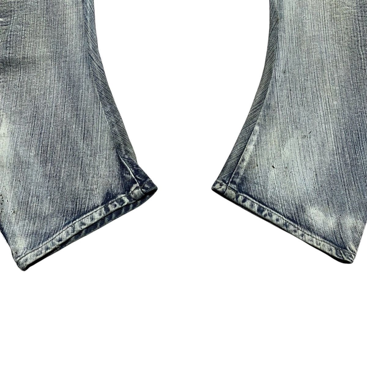 PPFM Rare‼️🔥Vintage PPFM Curved Leg Bondage Denim Pant Size US 32 / EU 48 - 12 Thumbnail