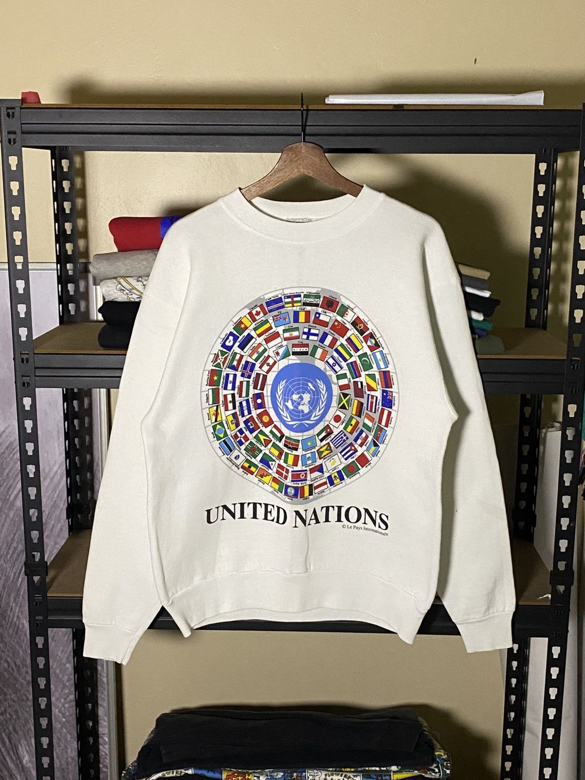 Other Vintage 90’s United Nations Size US L / EU 52-54 / 3 - 1 Thumbnail