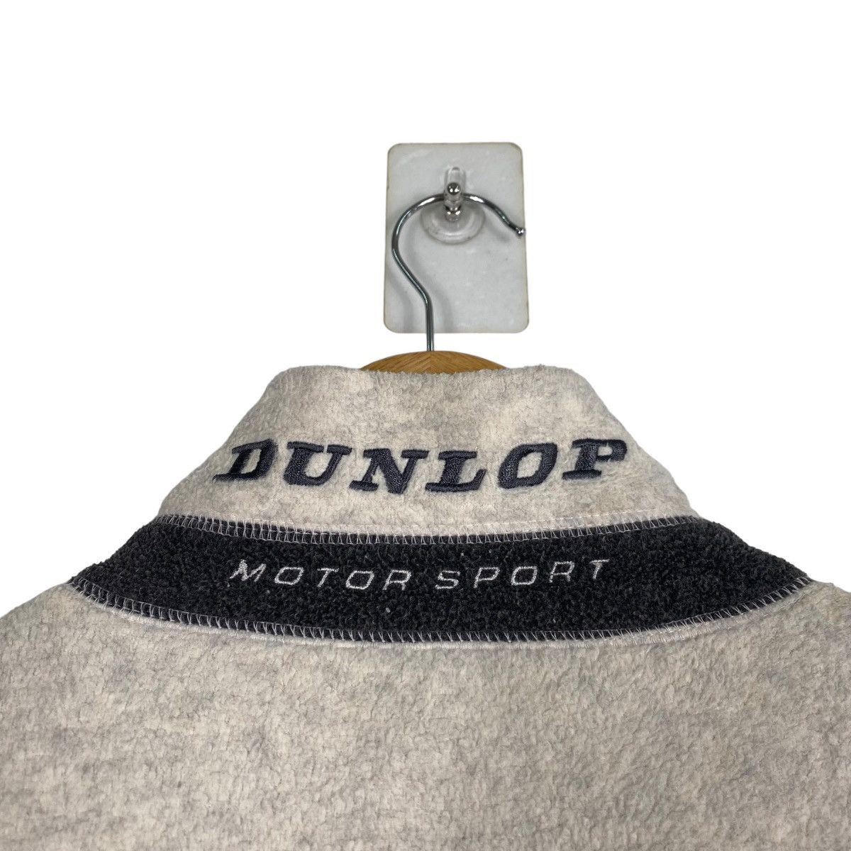 Dunlop × Japanese Brand × Vintage Vintage Dunlop fleece zipper jacket Size US L / EU 52-54 / 3 - 10 Thumbnail