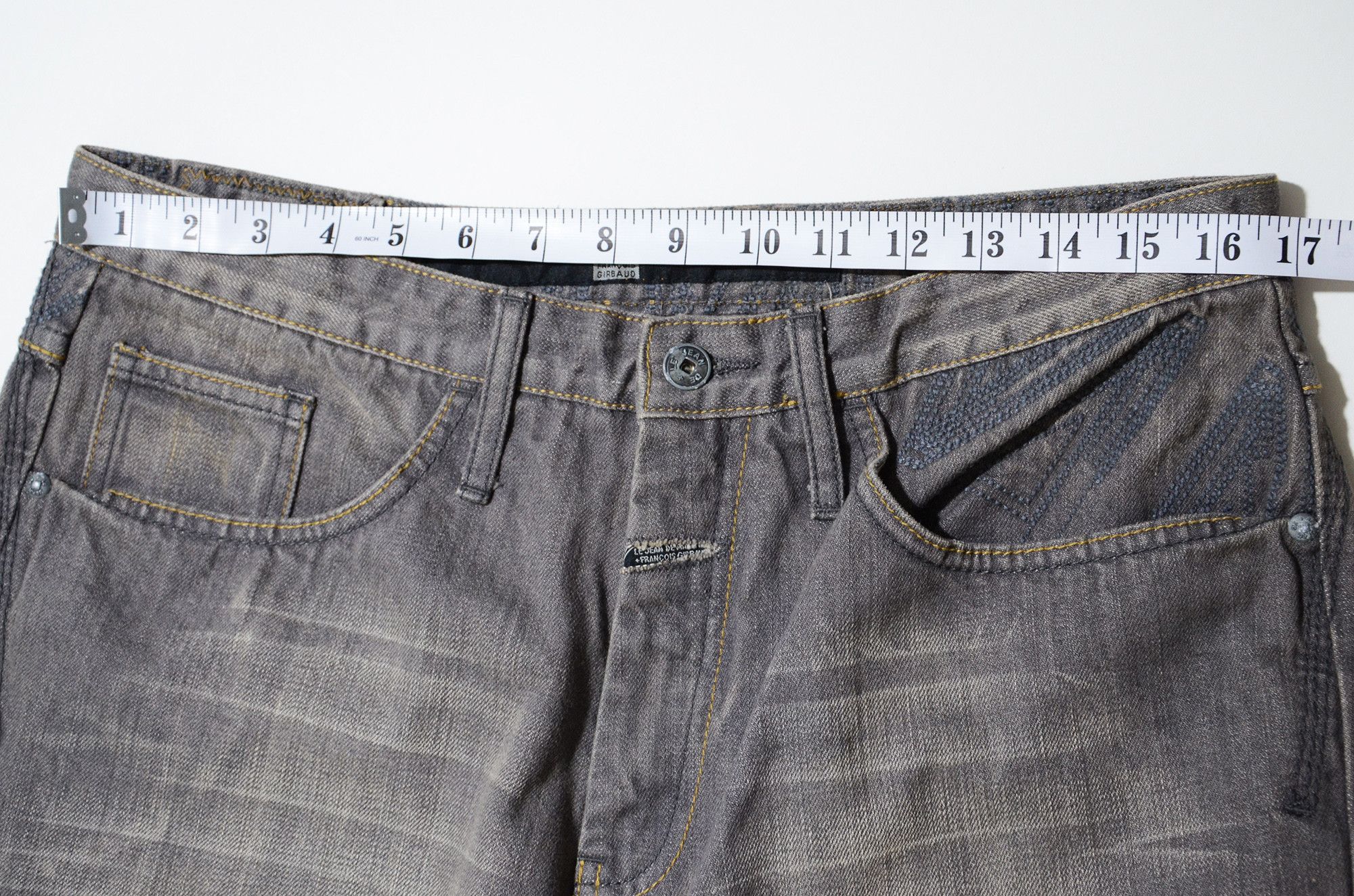 Marithe + Francois Girbaud M+FG Jeans Y2K Design Sample Item Special Pocket Size US 34 / EU 50 - 16 Thumbnail
