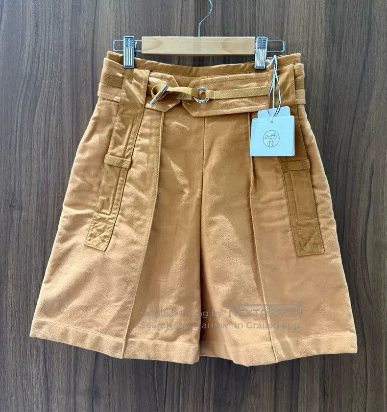 Hermes Hermes Caramel work shorts Size 42" / US 20 - 1 Thumbnail