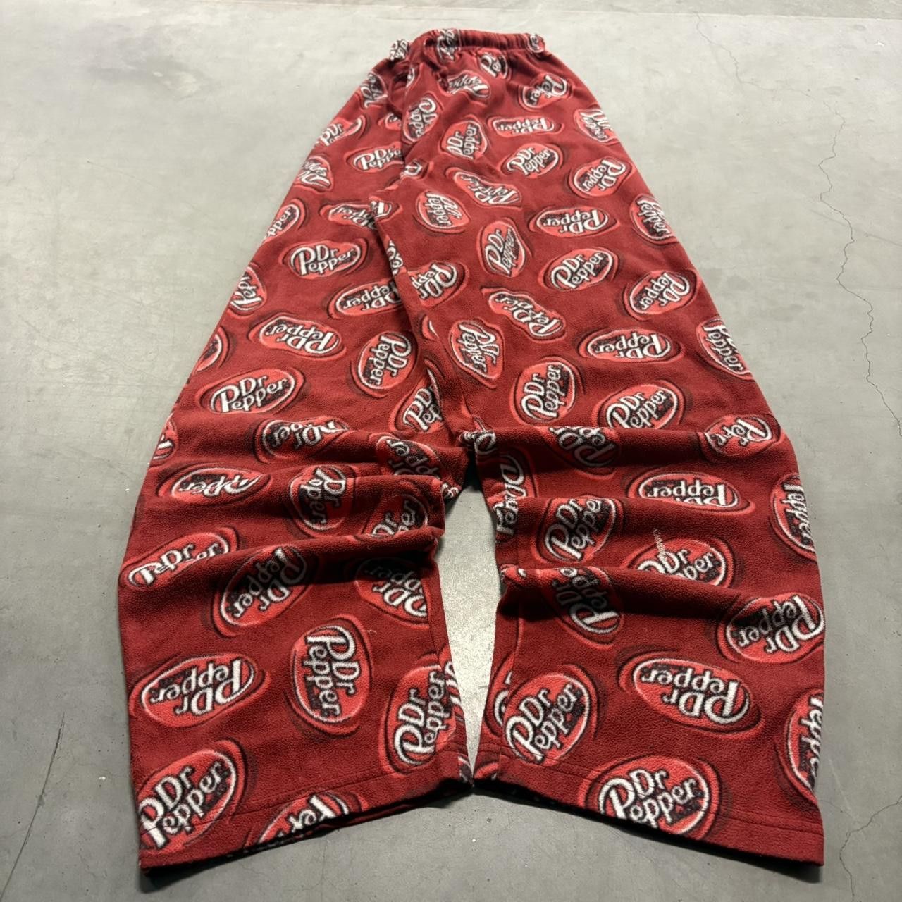 Vintage Crazy Vintage Y2K/2000s Baggy Dr Pepper Sweatpants Pajama Pants! Size US 34 / EU 50 - 1 Thumbnail