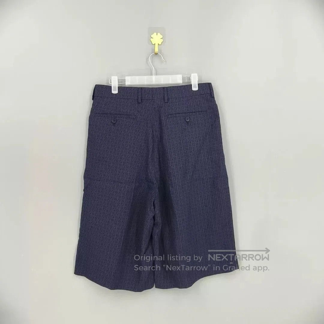 Fendi FENDI Solid Logo Print Casual Shorts. Size US 36 / EU 52 - 2 Thumbnail