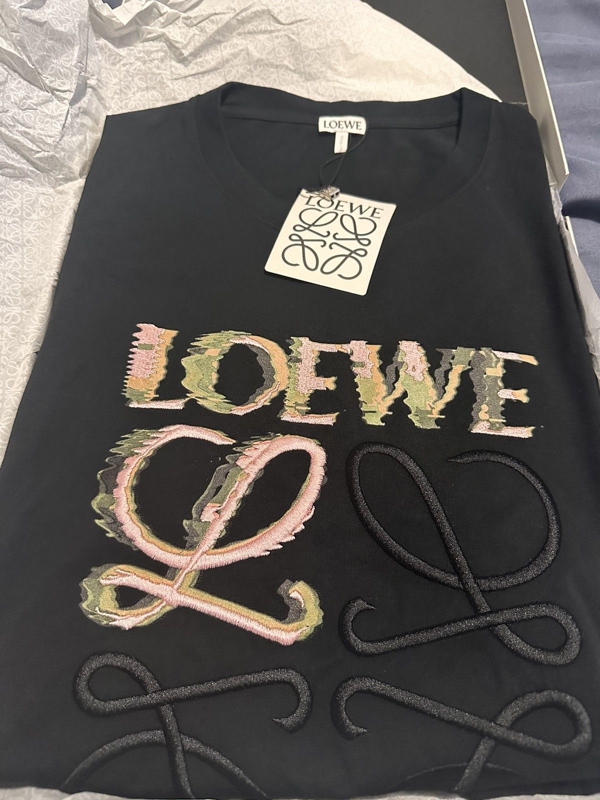 Loewe Loewe Camo Glitch Shirt Size US S / EU 44-46 / 1 - 1 Thumbnail