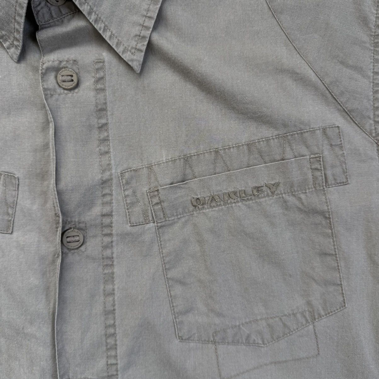 Oakley Oakley Tactical Field Gear Button Up Short Sleeve Shirt Size US L / EU 52-54 / 3 - 4 Thumbnail