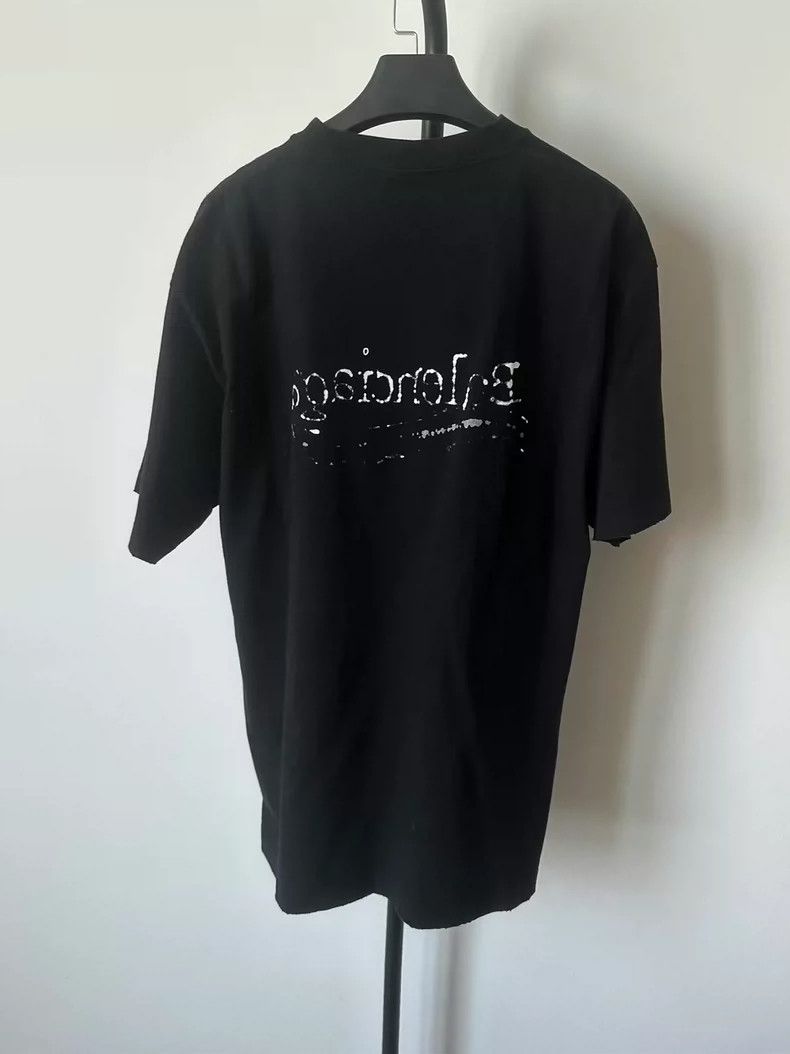 Balenciaga Balenciaga Letter Printed Crew Neck Short Sleeve T-Shirt B Size US S / EU 44-46 / 1 - 2 Thumbnail