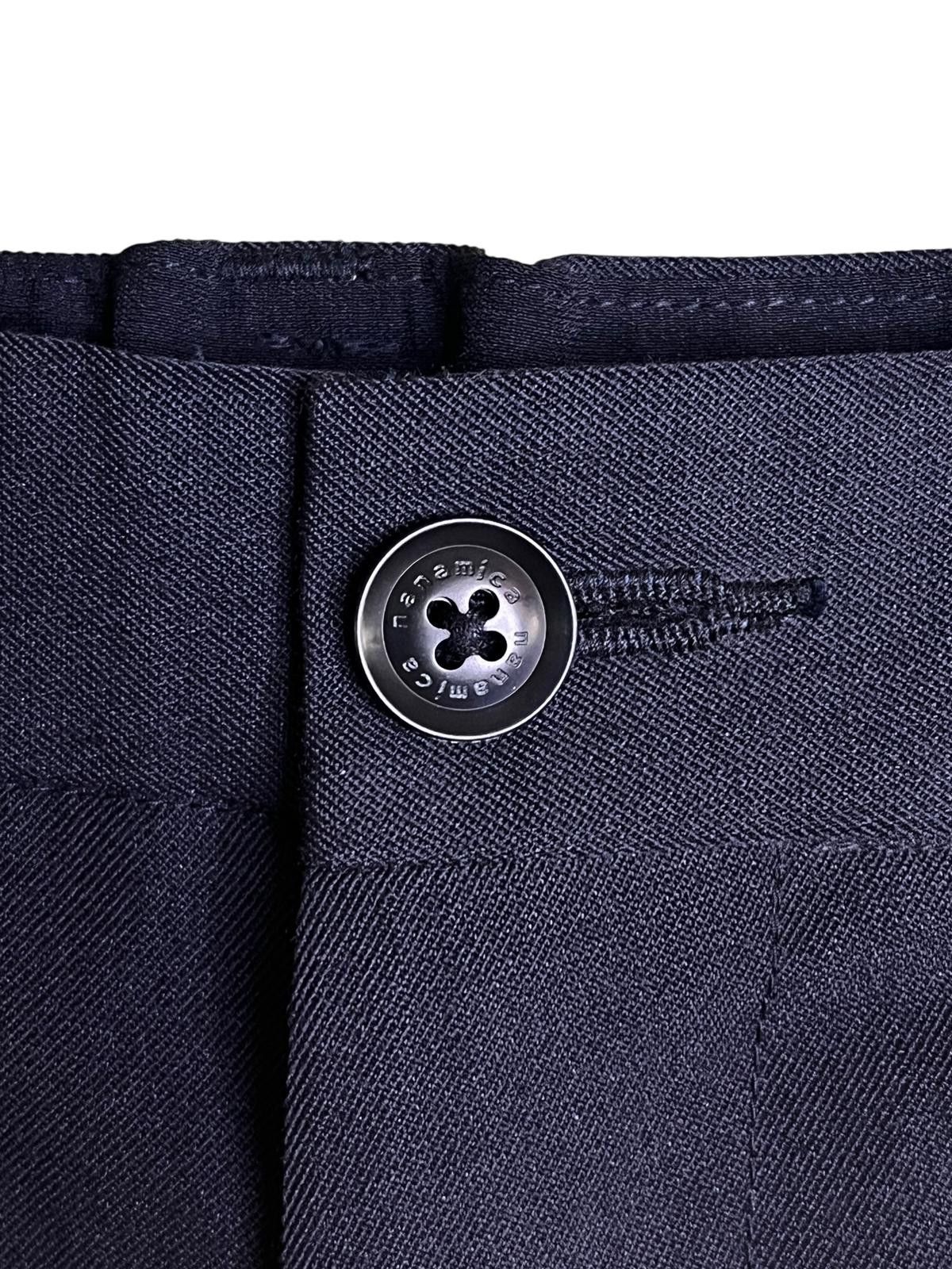 Nanamica Nanamica Wool Blend Tailored Shorts Navy Made Japan Size US 31 - 7 Thumbnail