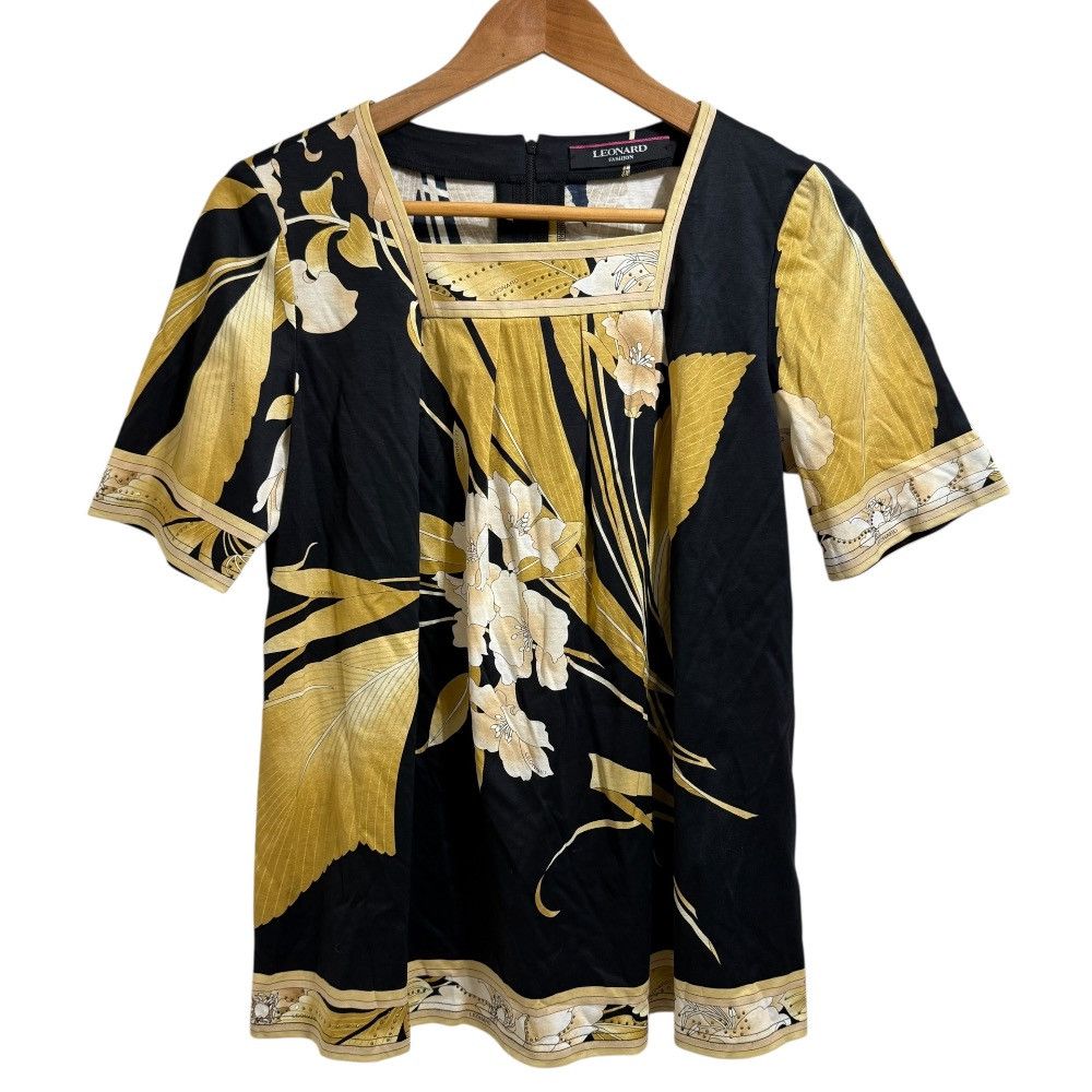 Other Other LEONARD FASHION Flower Print Rhinestone Pullover Blouse Others Tops DUTY FREE for USA Size ONE SIZE - 1 Thumbnail
