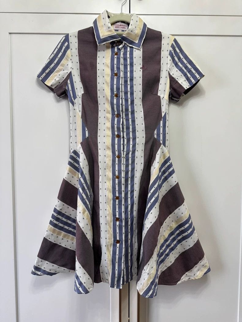 Vivienne Westwood Vivienne Westwood size1 Striped shirt dress Size S / US 4 / IT 40 - 2 Thumbnail