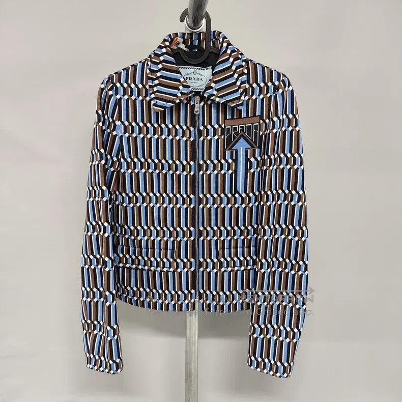 Prada Prada Tweed long-sleeved coat Size XXS / US 00 / IT 34 - 1 Thumbnail
