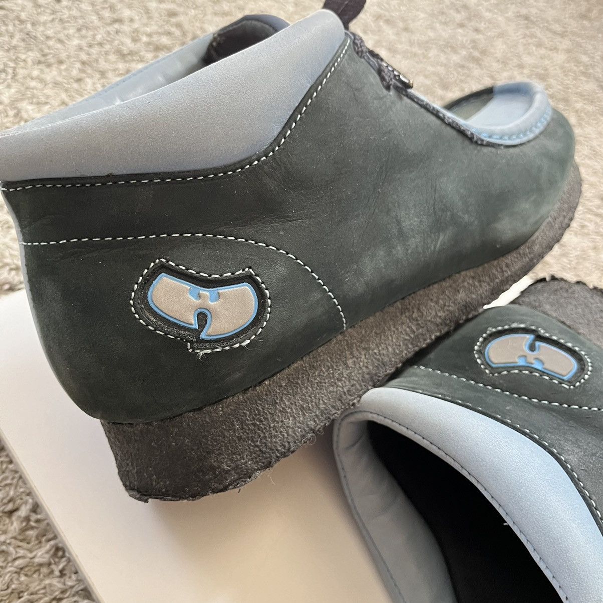 Wu-Tang Clan 🔴Wu Wear Shoes Size 11 Wu-Tang Wallabees Vintage 90’s Split Size US 11 / EU 44 - 6 Thumbnail