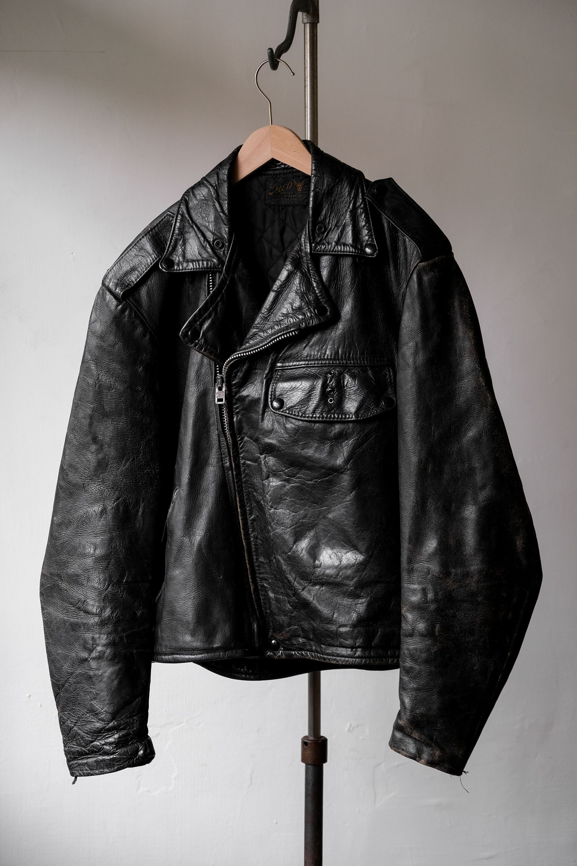 Vintage 1950s Buco Steerhide Riders PJ-27 Jacket Size US L / EU 52-54 / 3 - 1 Thumbnail