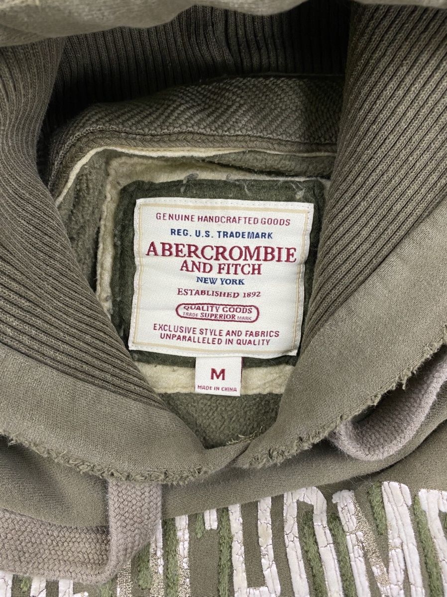 Abercrombie & Fitch Vintage Abercrombie Spellout Rare Sweatshirt Hoodie Size US XL / EU 56 / 4 - 8 Thumbnail