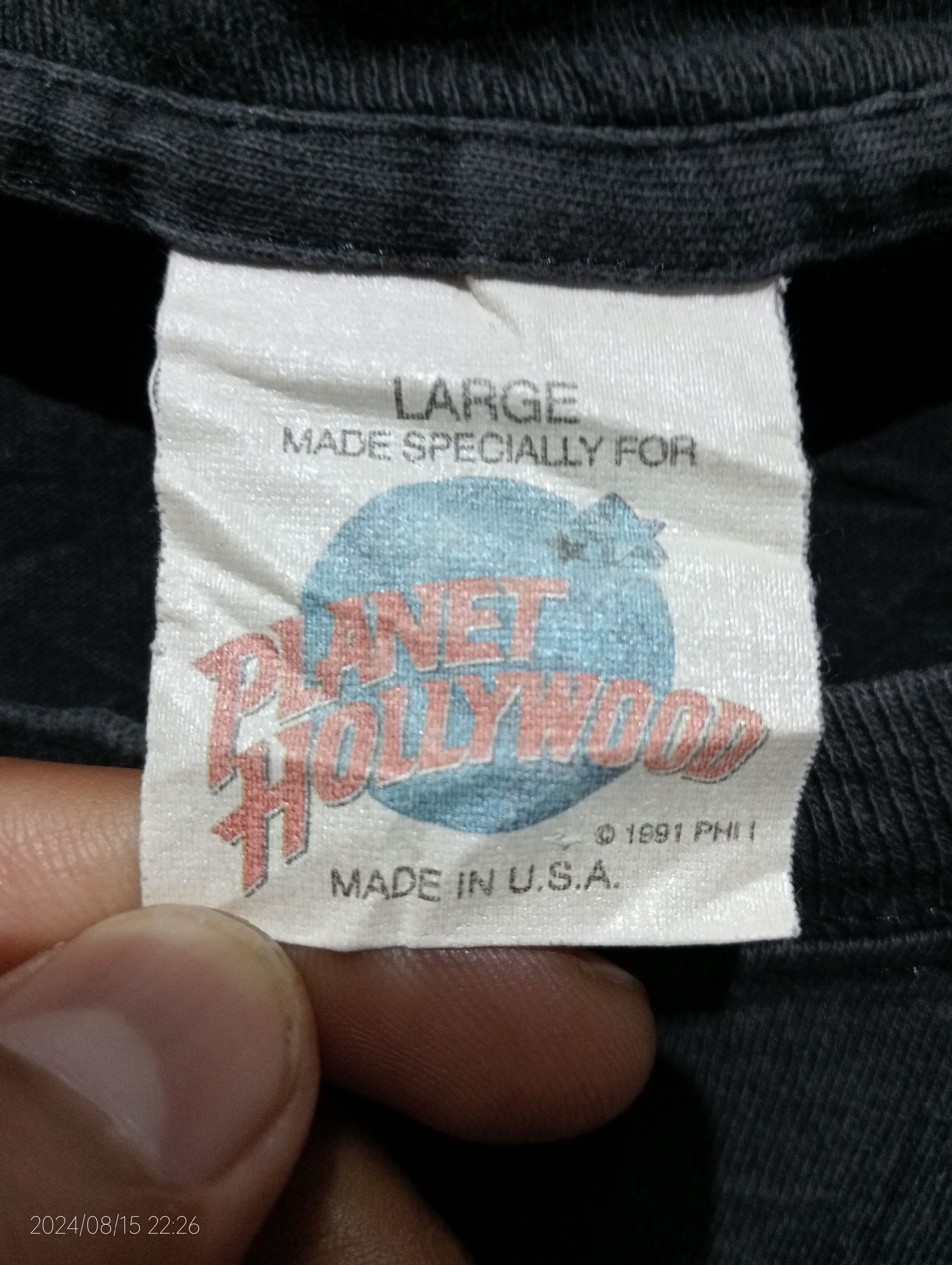 Planet Hollywood Vintage '90s Planet Hollywood Beverly Hills Tee USA Size US L / EU 52-54 / 3 - 2 Thumbnail