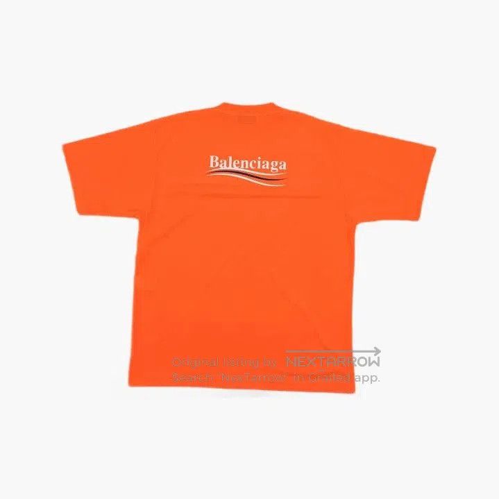 Balenciaga Balenciaga SS21 Orange Short Sleeve T. Size US S / EU 44-46 / 1 - 3 Thumbnail
