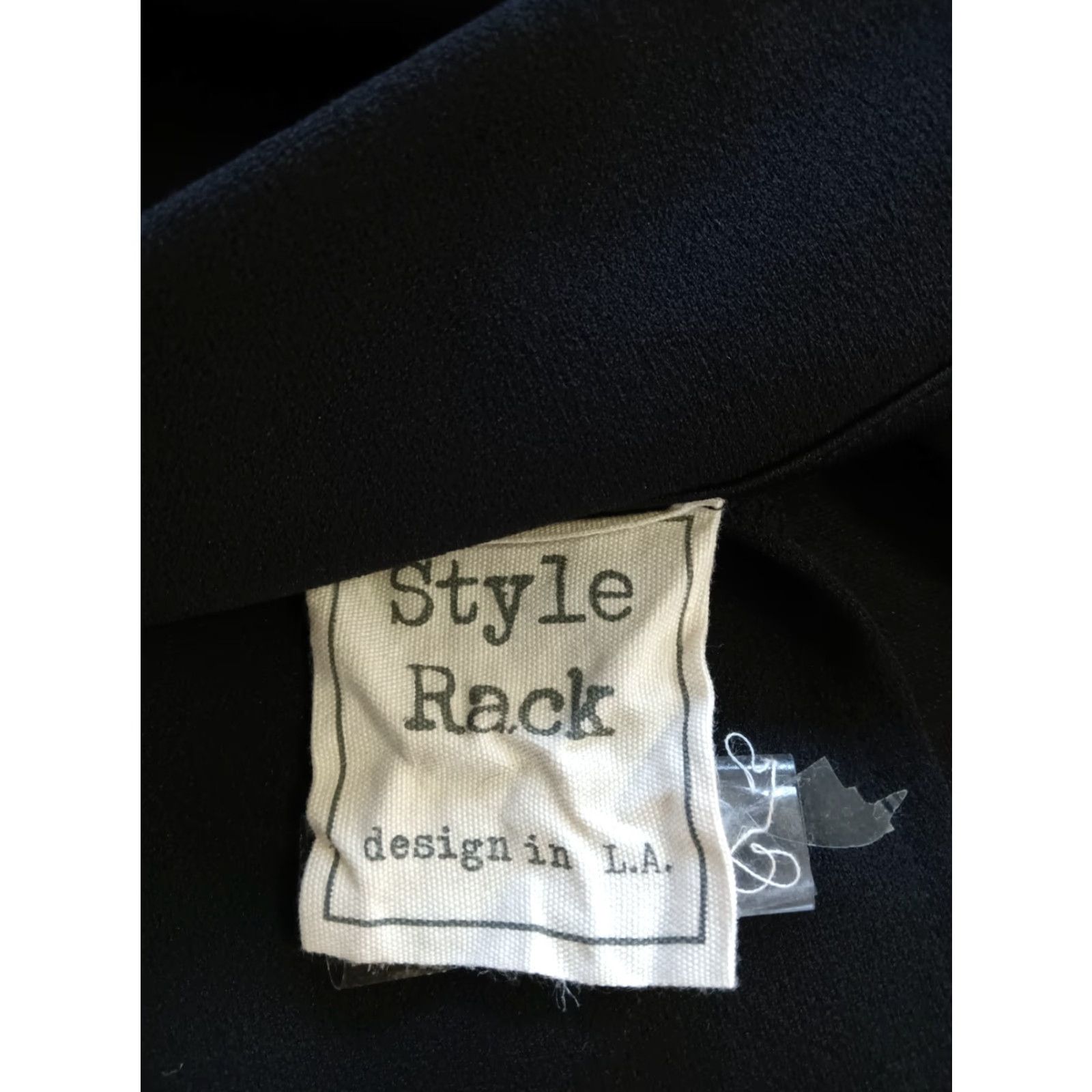 Vintage Style Rack Black Strapless Maxi Dress Size M Women Vintage Classy Side Slit Formal Party/Cocktail Dress Size M / US 6-8 / IT 42-44 - 6 Thumbnail