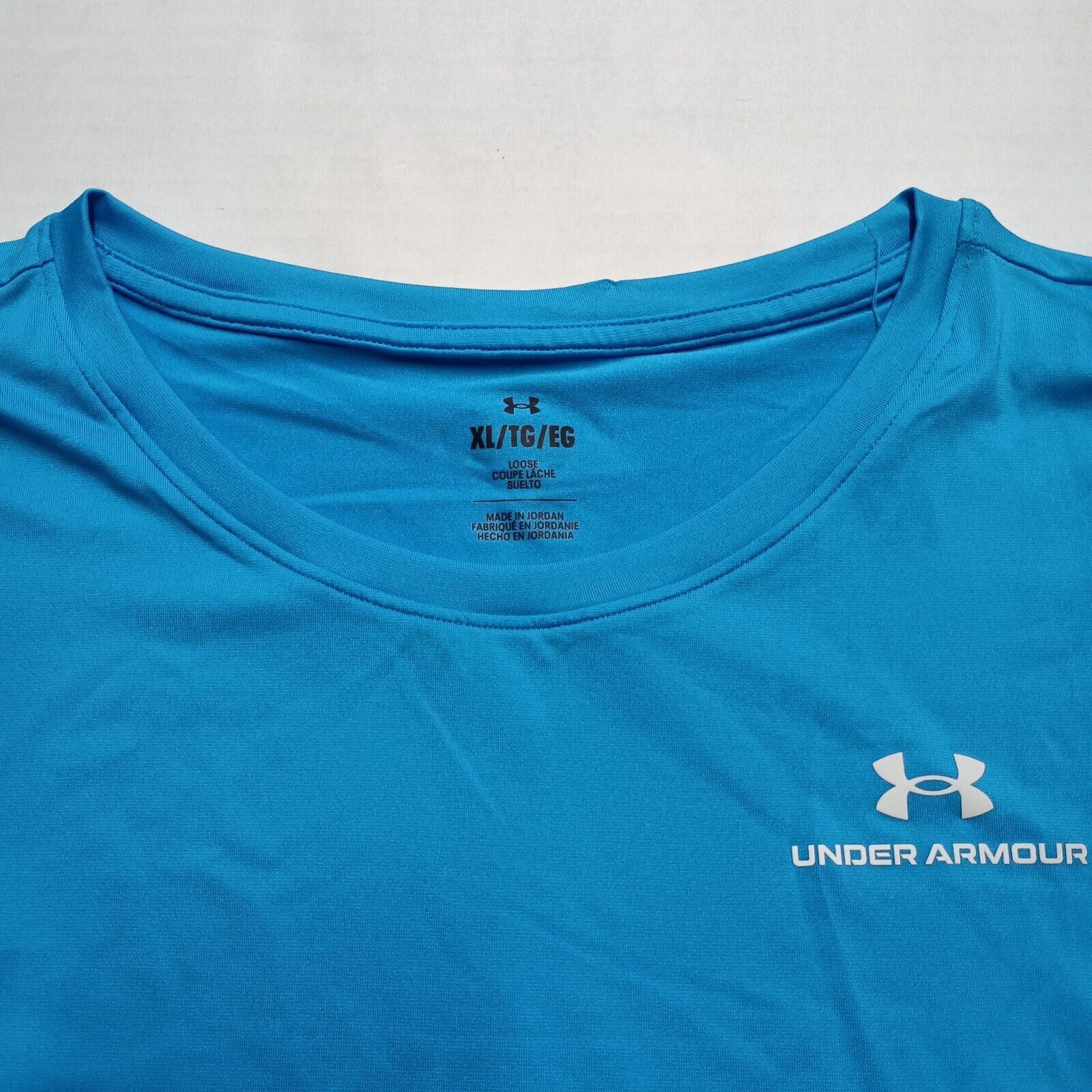 Under Armour Under Armour RUSH Vanish Energy Womens XL Crop Tank Top Blue Size XL / US 12-14 / IT 48-50 - 2 Thumbnail