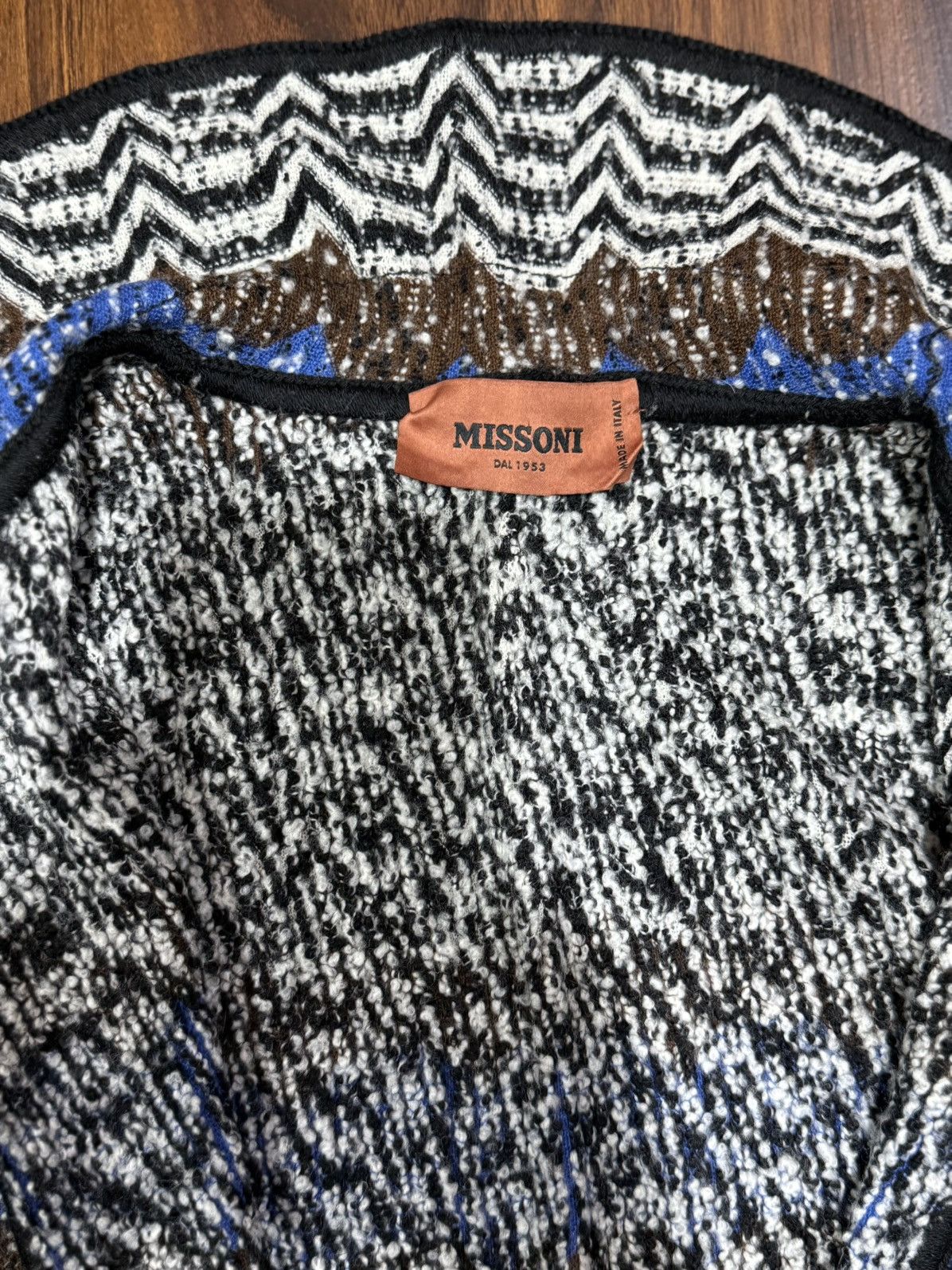 Missoni MISSONI ZIG ZAG CHEVRON LONG CARDIGAN Size M / US 6-8 / IT 42-44 - 7 Thumbnail
