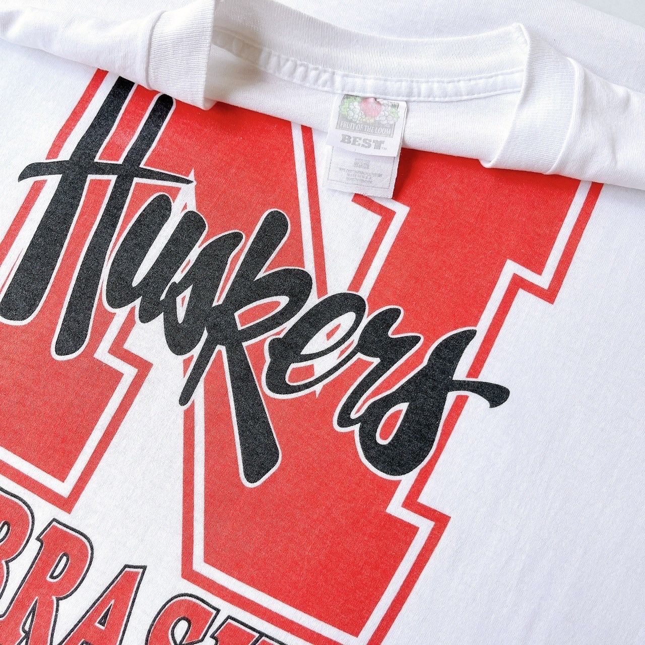 Vintage 90s University of Nebraska huskers t-shirt/ XL Size US XL / EU 56 / 4 - 8 Thumbnail