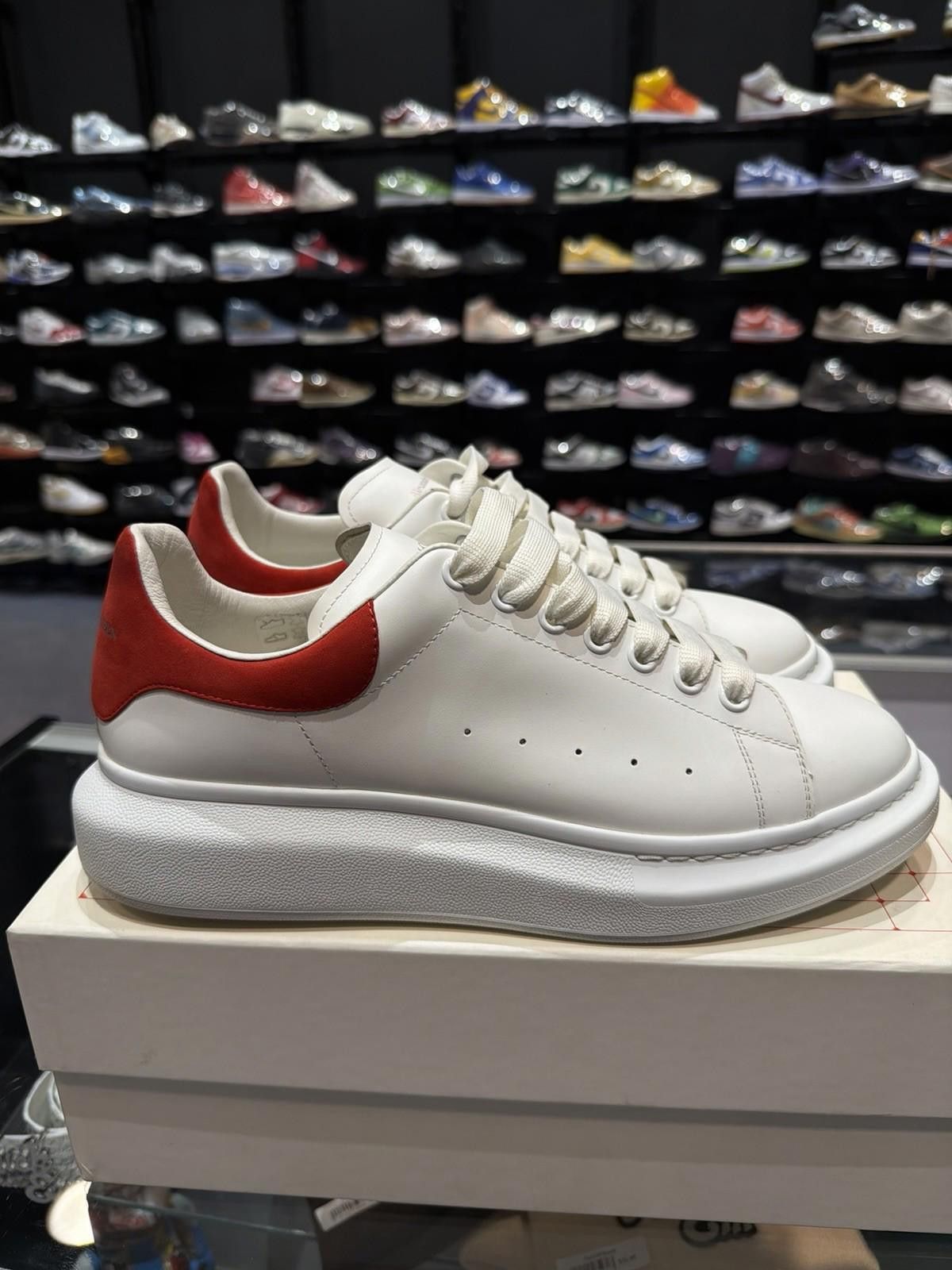 Alexander McQueen Size 45EU/12US- Alexander McQueen Red/White Oversized Size US 12 / EU 45 - 5 Thumbnail