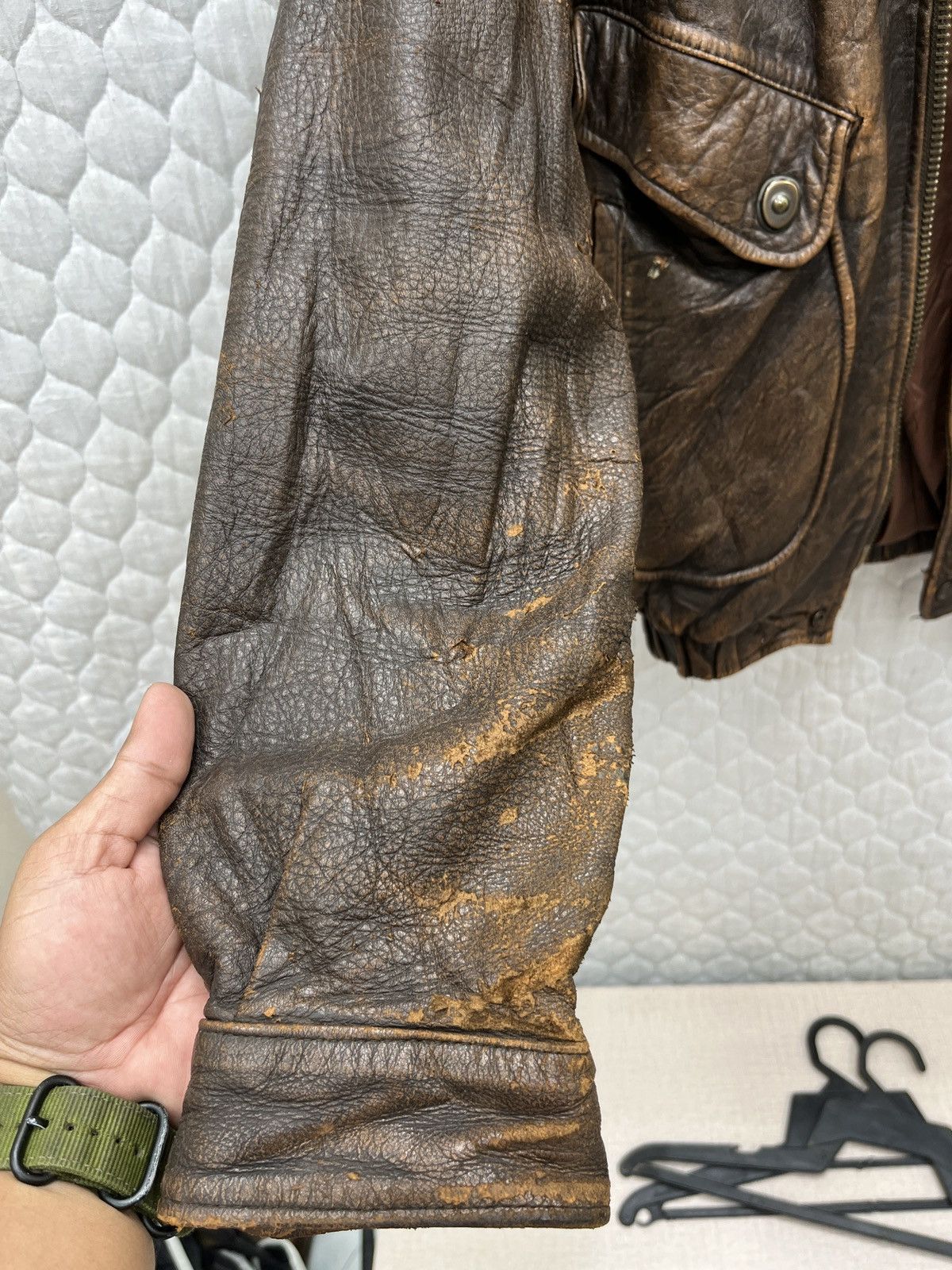 Harley Davidson A(38)🔥🔥🔥STEALS VTG HARLEY DAVIDSON LEATHER JACKET Size US M / EU 48-50 / 2 - 11 Thumbnail