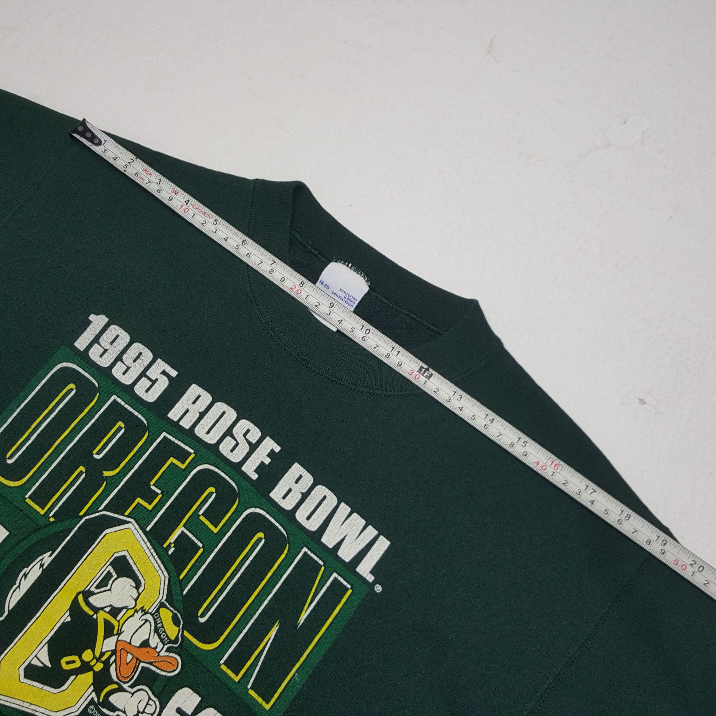 Salem Sportswear × Vintage Vintage 1995 Rose Bowl Oregon Sweatshirt Size US S / EU 44-46 / 1 - 6 Thumbnail