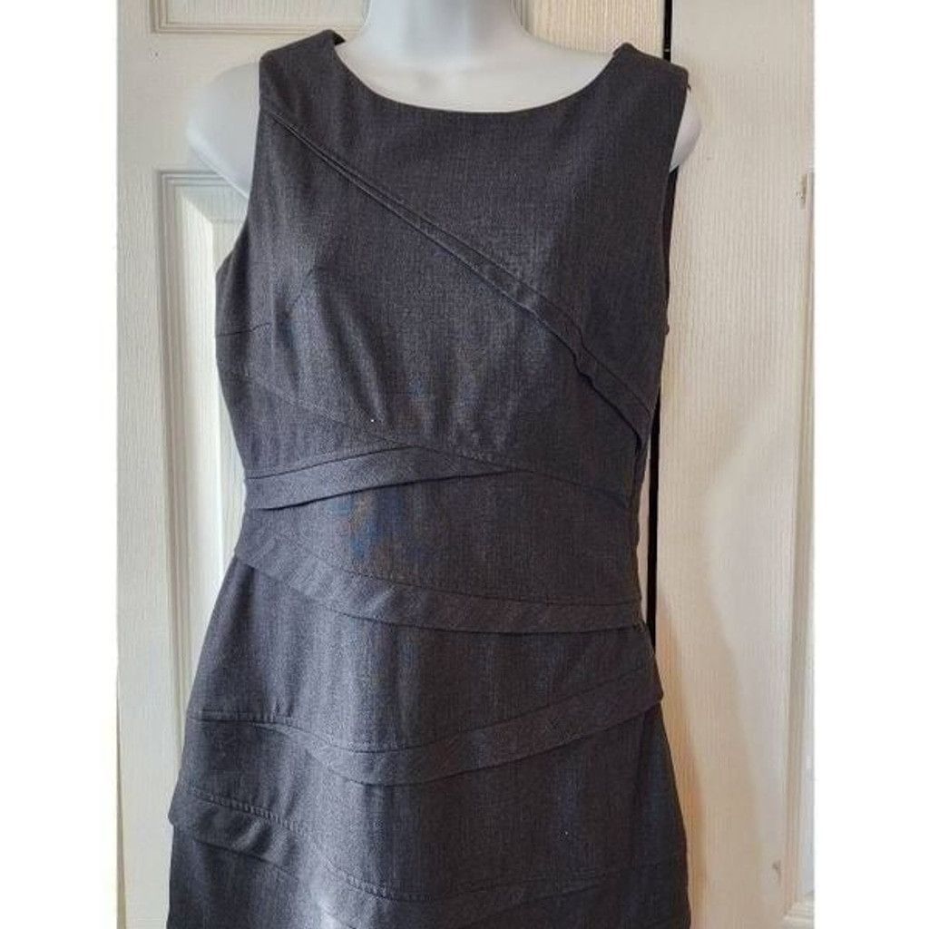 Calvin Klein Calvin Klein Gray Dress Size XS / US 0-2 / IT 36-38 - 4 Thumbnail