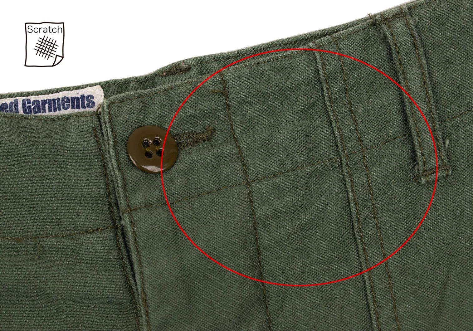 Engineered Garments Double Stitch Military Pants in Green, Size M Size US 34 / EU 50 - 3 Thumbnail