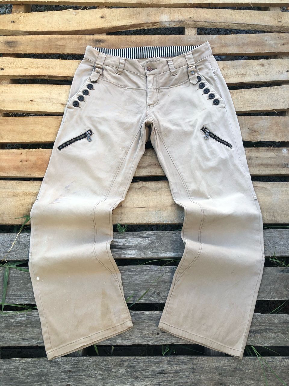 Japanese Brand × PPFM × Seditionaries PPFM Multi-Zip Pants Seditionaries Punk Bondage Size US 30 / EU 46 - 1 Thumbnail