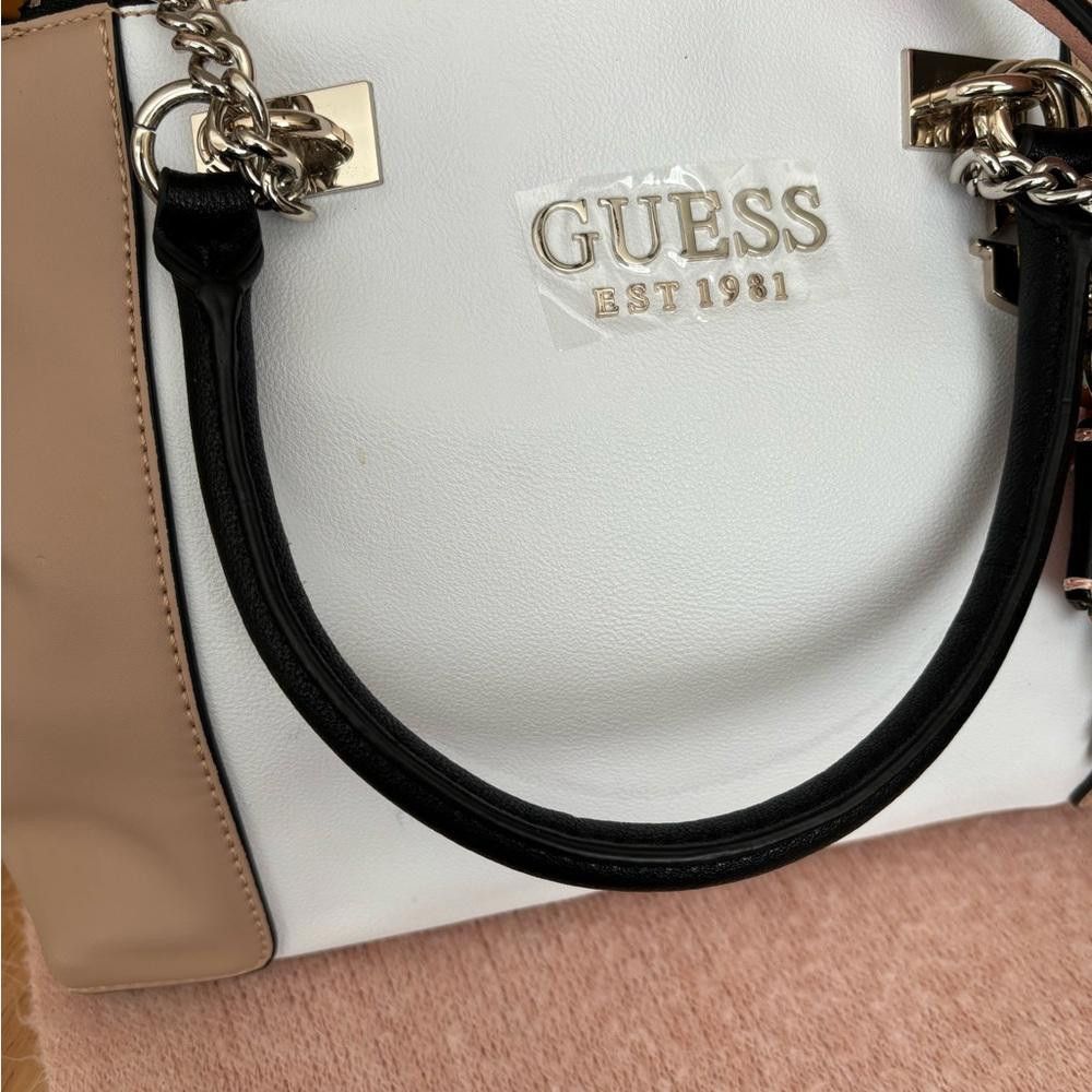 Guess GUESS Ladies White and Beige Bag Size ONE SIZE - 7 Thumbnail