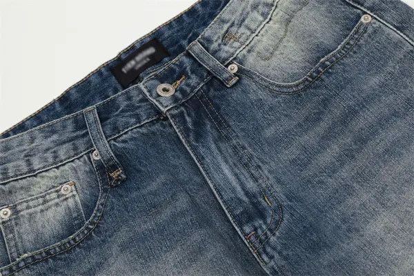 VIBE Men's hippie distressed loose washed ripped flared jeans Size US 32 / EU 48 - 5 Thumbnail