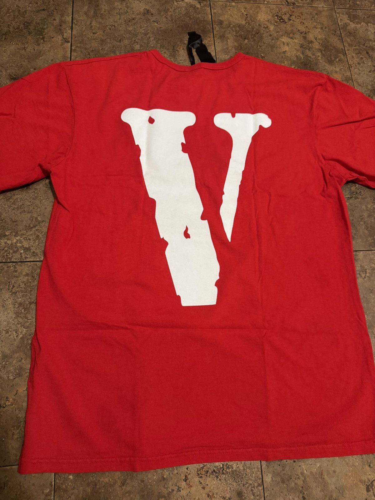 Vlone Vlone red t shirt Size US L / EU 52-54 / 3 - 3 Thumbnail