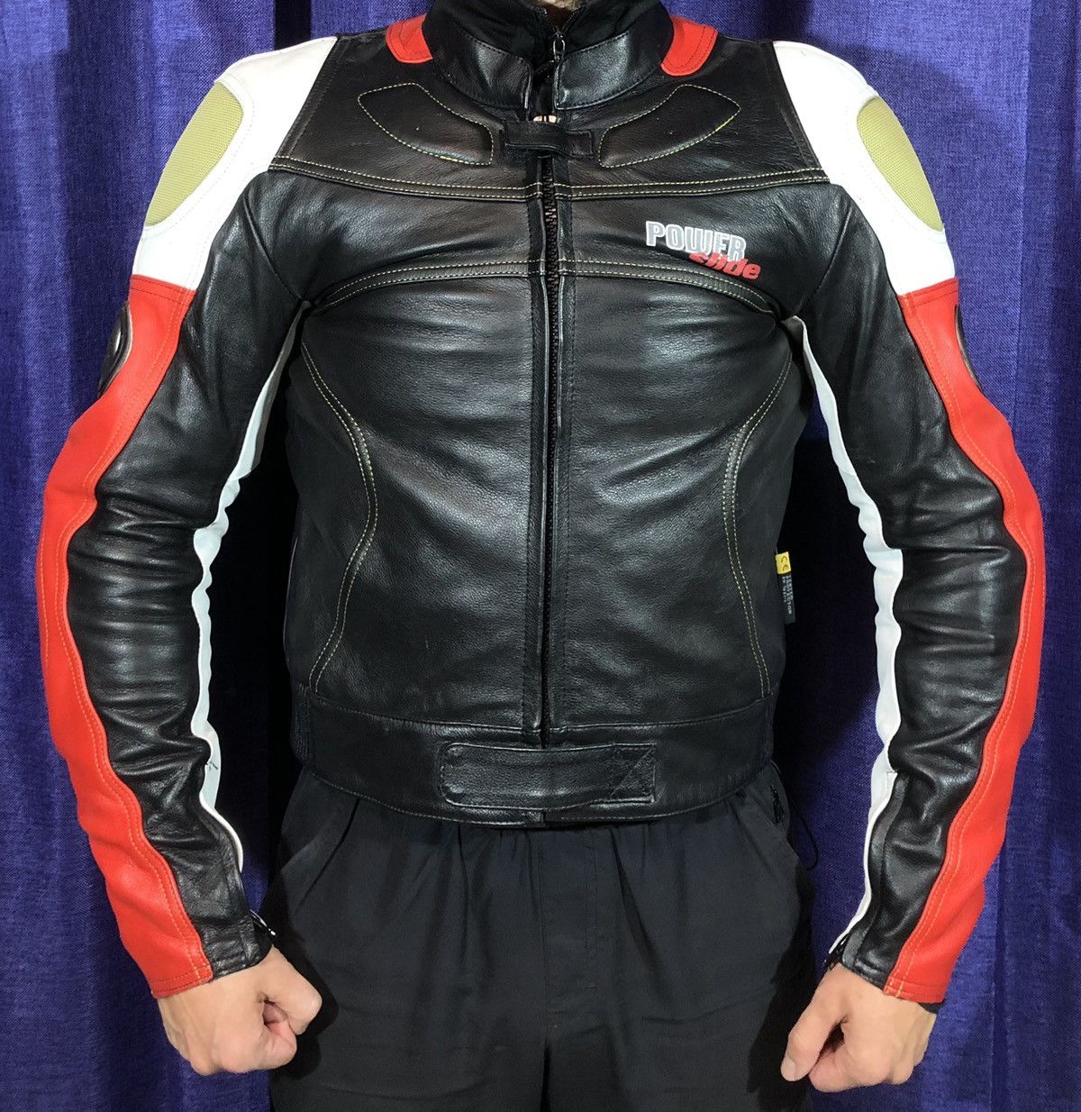 Dainese × Honda × Yamaha Hein Gericke Motorcycle Moto Leather Jacket Racing Size US XS / EU 42 / 0 - 2 Thumbnail