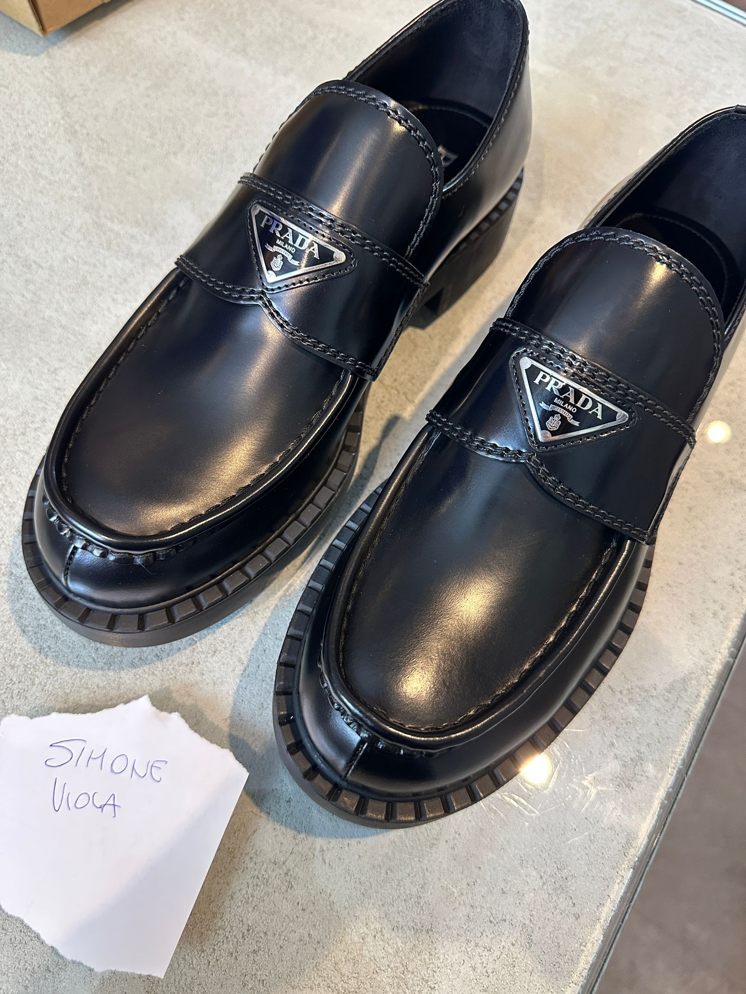 Prada Prada Mocassino Spazzolato Size US 8 / EU 41 - 3 Thumbnail